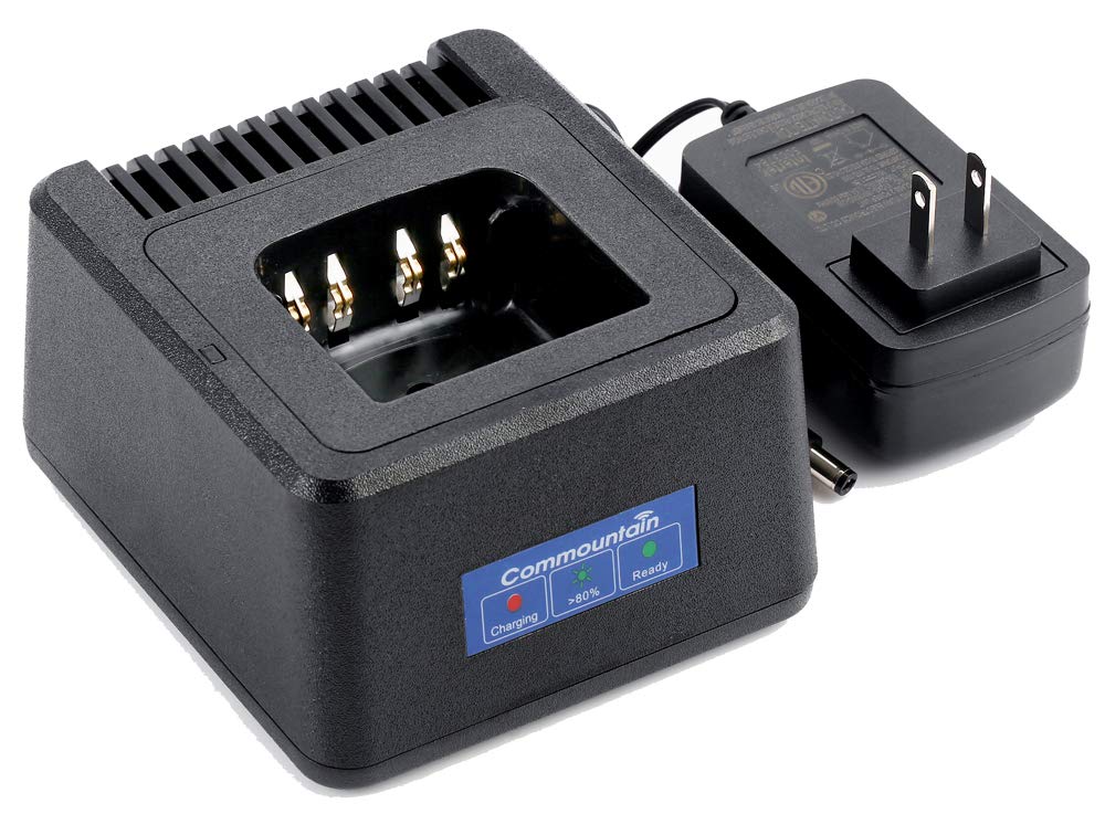 Rapid Charger Compatible With Motorola Radios Xpr6350 Xpr6380 Xpr6550 Xpr7350 Xpr7380 Xpr7550 Xpr7580 Xpr7350E Xpr7380E Xpr7550E Xpr7580E Xpr3300 Xpr3500 Xpr3300E Xpr3500E Apx4000 Apx3000 Xpr Apx