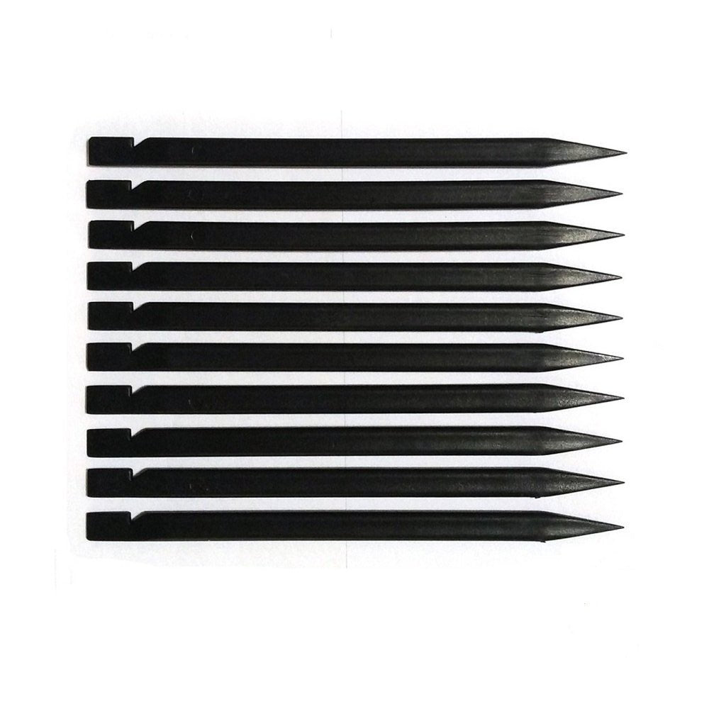 Fixinus 50 Pieces Universal Black Stick Spudger Opening Pry Tool Kit For Iphone Mobile Phone Ipad Tablets Macbook Laptop Pc Repa