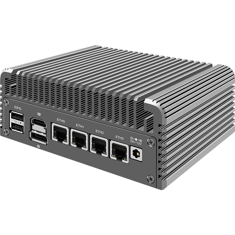 Cwwk Firewall Mini Pc Intel I3 N305 8 Cores 8 Threads,Up To 3.80Ghz,Ddr5 No Ram No Ssd,4 X 2.5Gbe I226V Lan,Micro Router Applian
