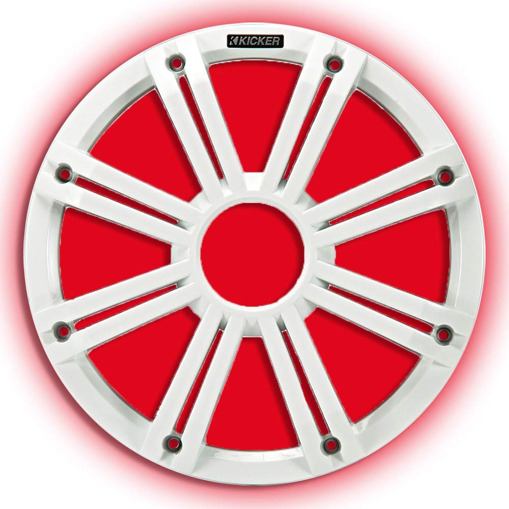 Kicker Kmg10 10 Inch (25Cm) Grille For Km10 And Kmf10 Subwoofer, Led, White