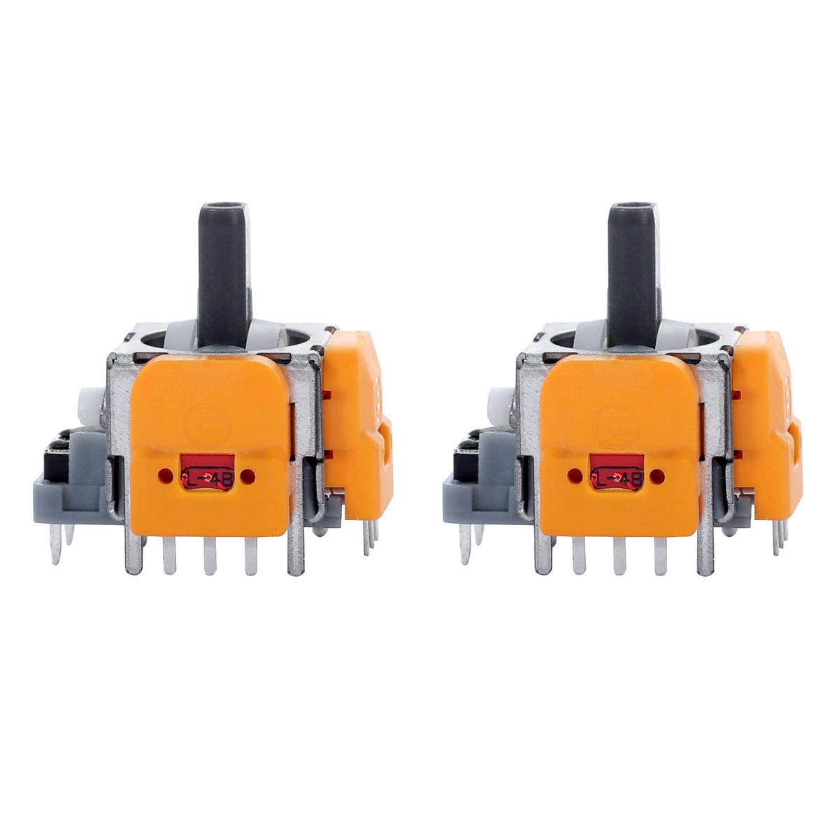 Ikpek 2Pcs Hall Effect Joysticks Replacement For Dualsense Ps5 Controller, 3D Analog Sensor Wheel Thumb Sticks Rocker Module Rep