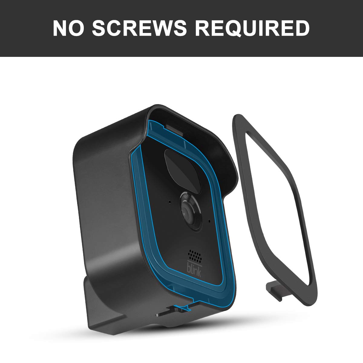 Sonomo Blink Outdoor Camera Mount(3Rd Gen), Weatherproof Protective Housing Cover With 360 Degree Adjustable Wall Mount For Blink Outdoor Camera And Blink Indoor Security Camera System (Black)