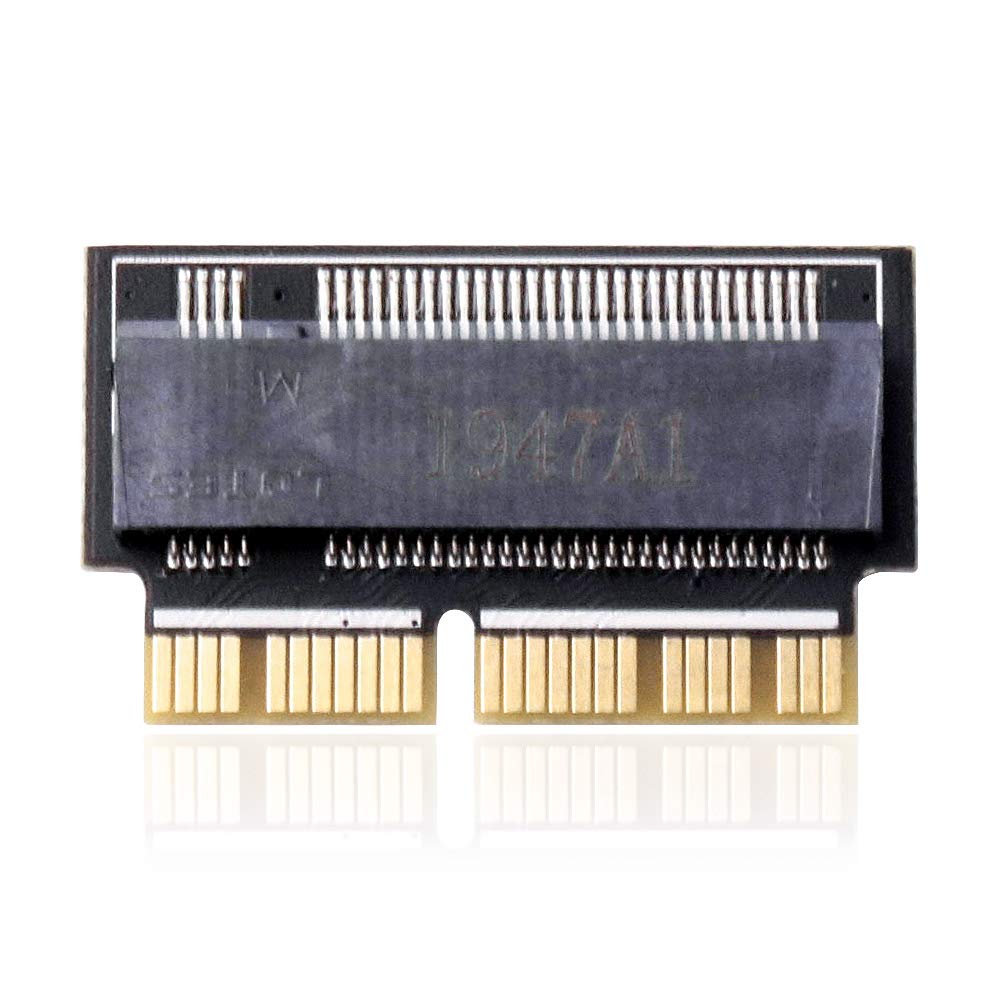 Huyun M.2 Nvme Ssd Convert Adapter For Macbook Air Pro Retina Mid 2013 2014 2015 2016 2017 Nvme & Ahci Ssd Upgraded Fit For A1465 A1466 A1398 A1502 (1X M.2 Nvme Ssd Convert Adapter)