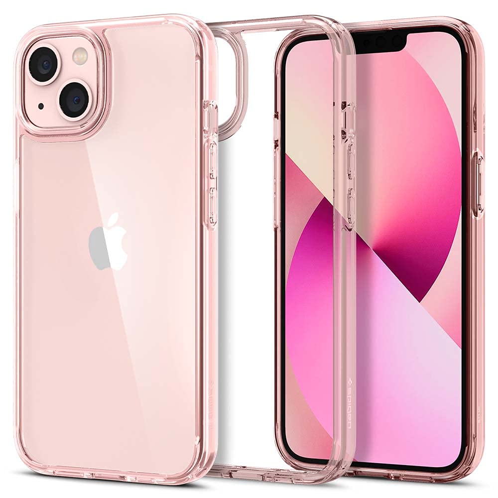 Spigen Ultra Hybrid Designed For Iphone 13 Mini Case (2021)   Rose Crystal