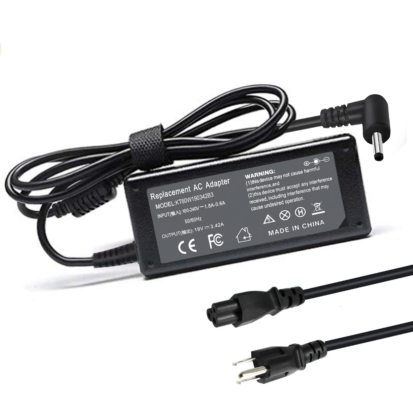N15Q9 N15Q8 N16Q1 N16P3 N16P1 N19C4 Laptop Charger 65W For Acer Chromebook 11.6'' C720 C720P C731 C738T C740 C670 Cb3 111 Cb3 43