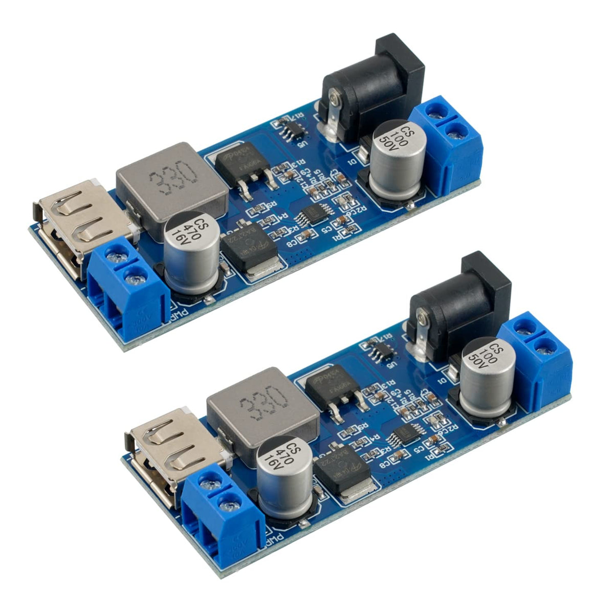 Eplzon Dc 6V 9V 12V 24V To Dc 5V 5A Buck Converter Module V 36V Step Down To Dc 5V 5.3V 5.2V 3.5 6A Transformer Dual Output Volt