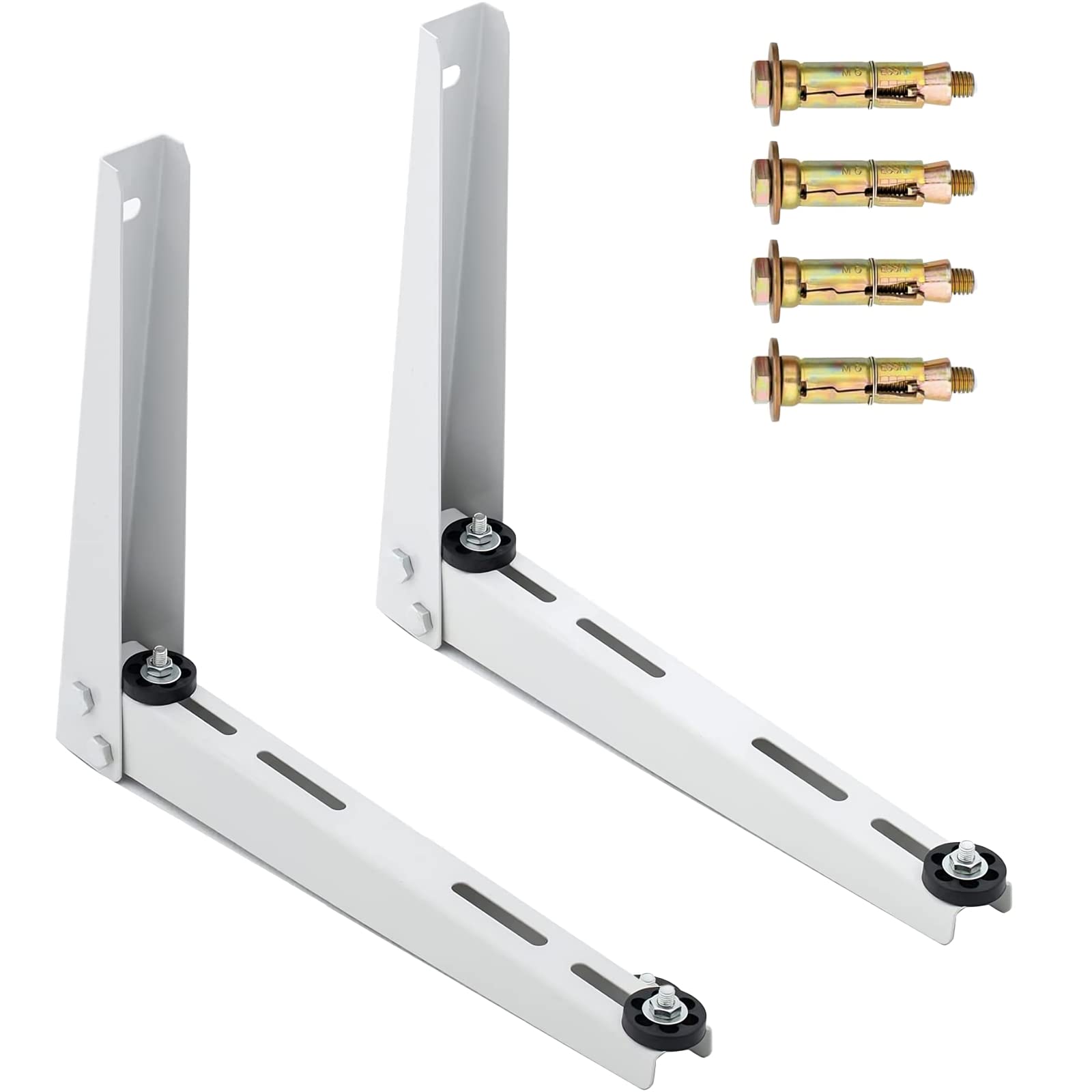 Maotong Mini Split Wall Mounting Bracket for Air Conditioner Heat Pump System Unit 7000-15000 BTU, Heavy Duty Foldable Support B
