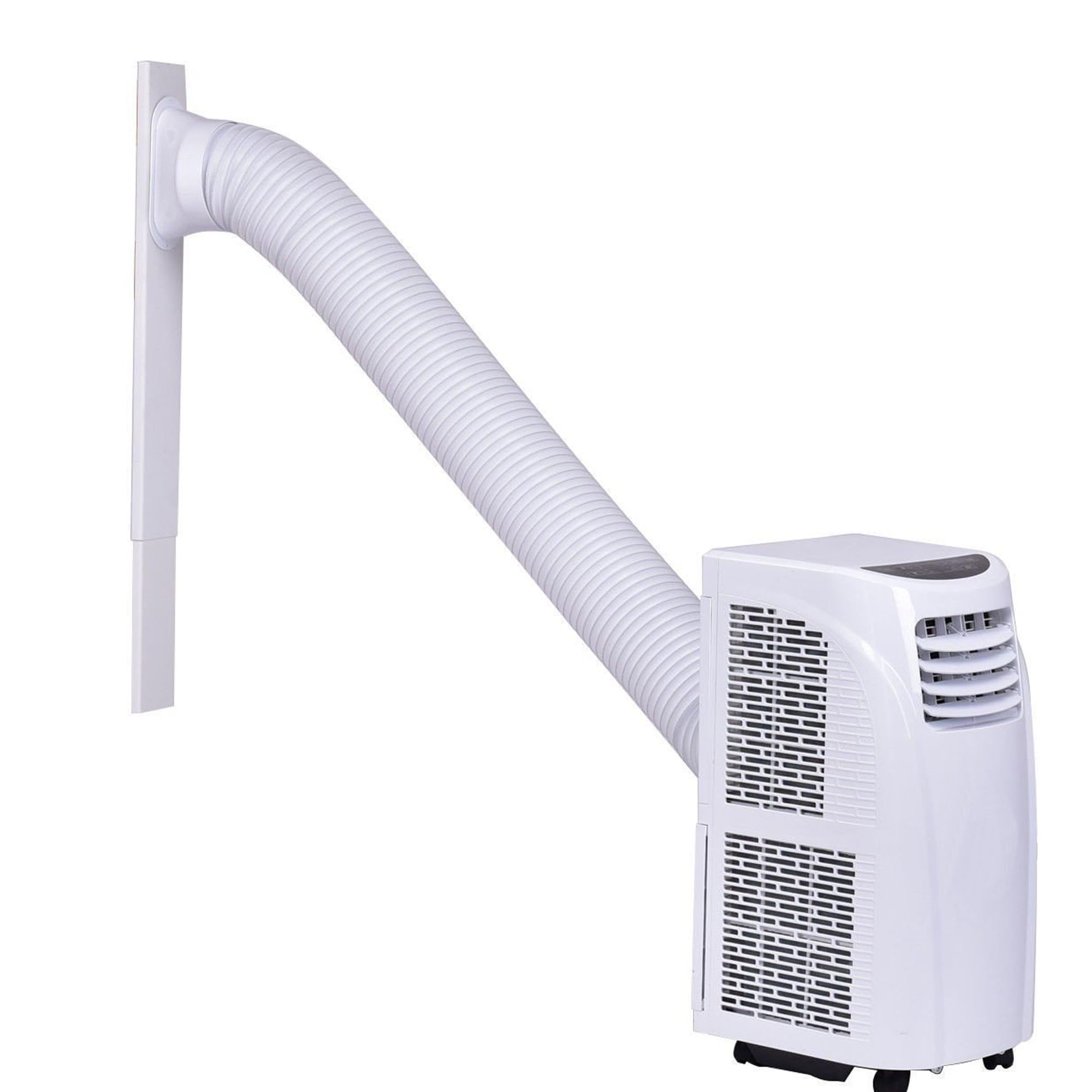 Air Conditioner Exhaust Vent Hose   5'' Diameter, 80'' Length, Angooni Universal Counter Clockwise Thread Air Vent Compatible Wi