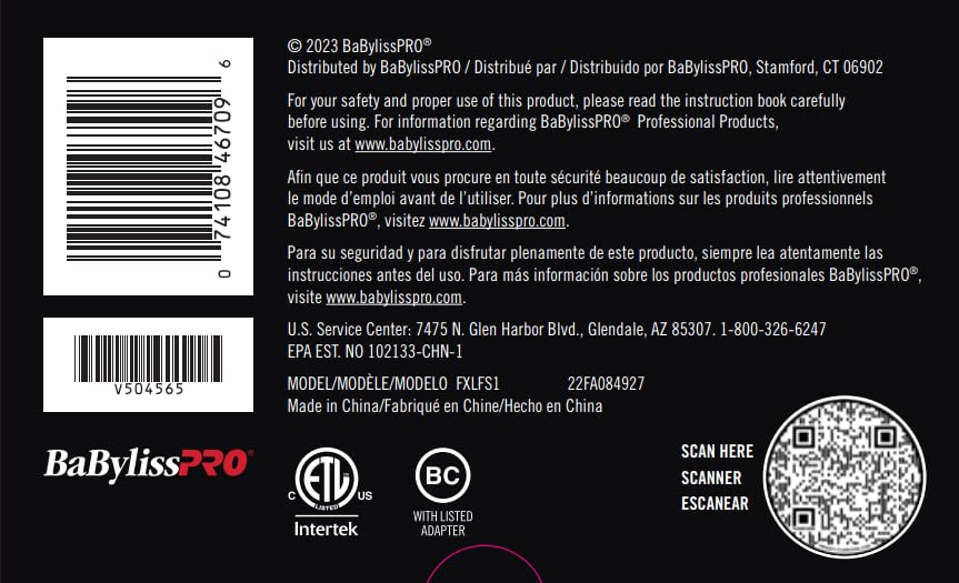 Babylisspro Uvfoil Single Foil Uv Disinfecting Metal Shaver