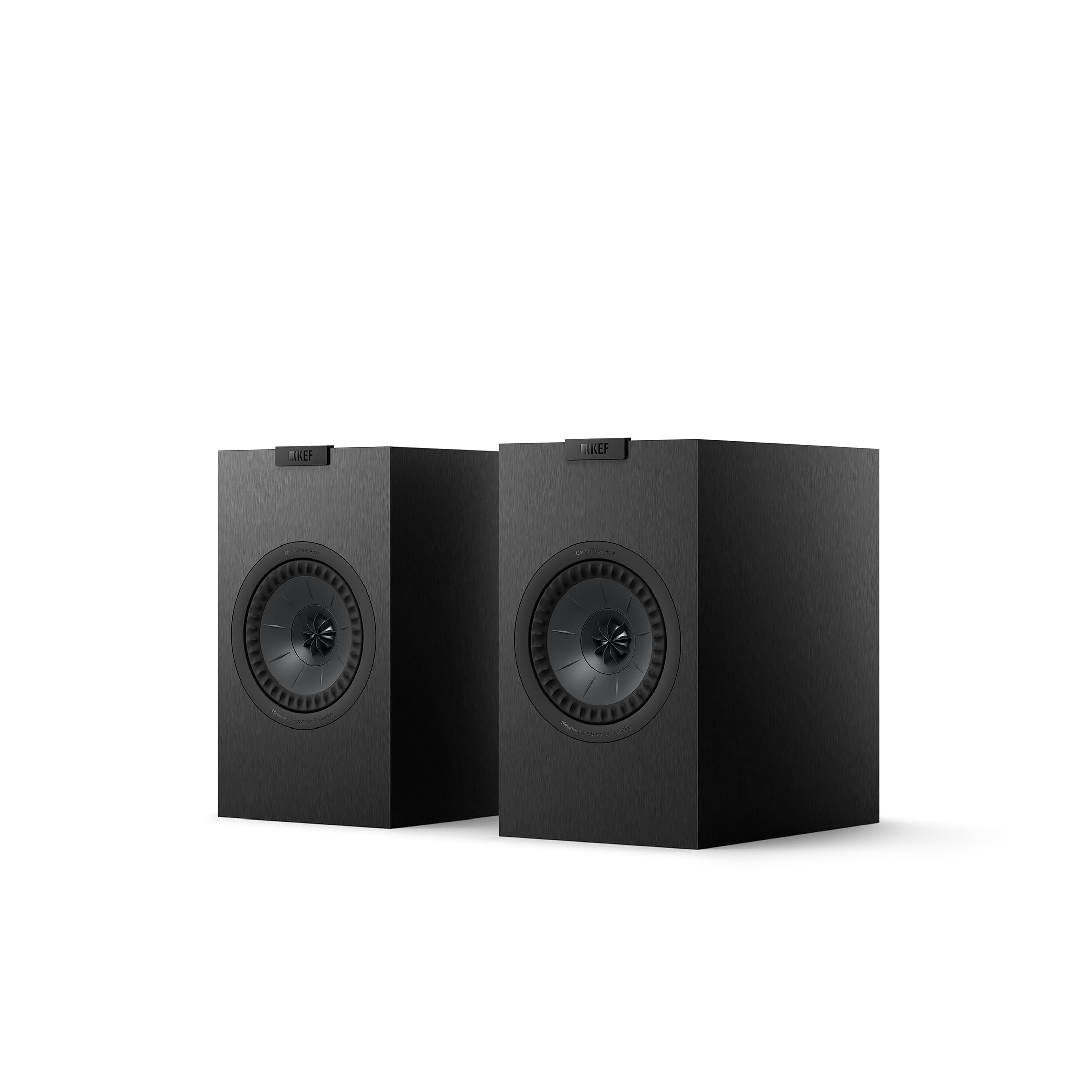 KEF Q1 Meta Bookshelf Speakers (Pair, Black)  Passive 2Way HiFi Bookshelf Speaker with UniQ Driver Array for Home Stereo & Au