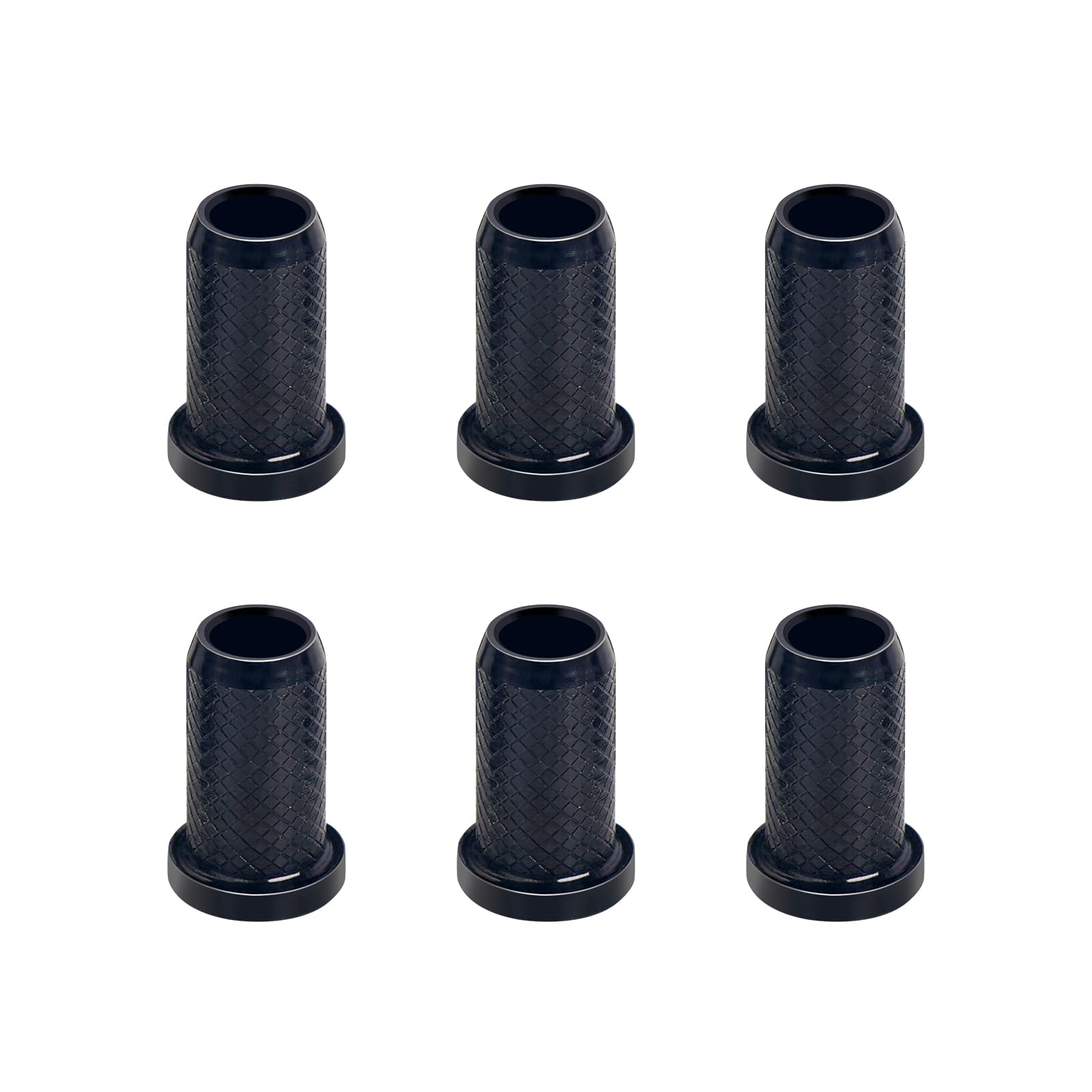 Banworks Guitar String Mounting Ferrules 4Mm (5/32) String Through Body Ferrule For Electric Guitars Pack Of 6 Jt/Cxk-03 Black