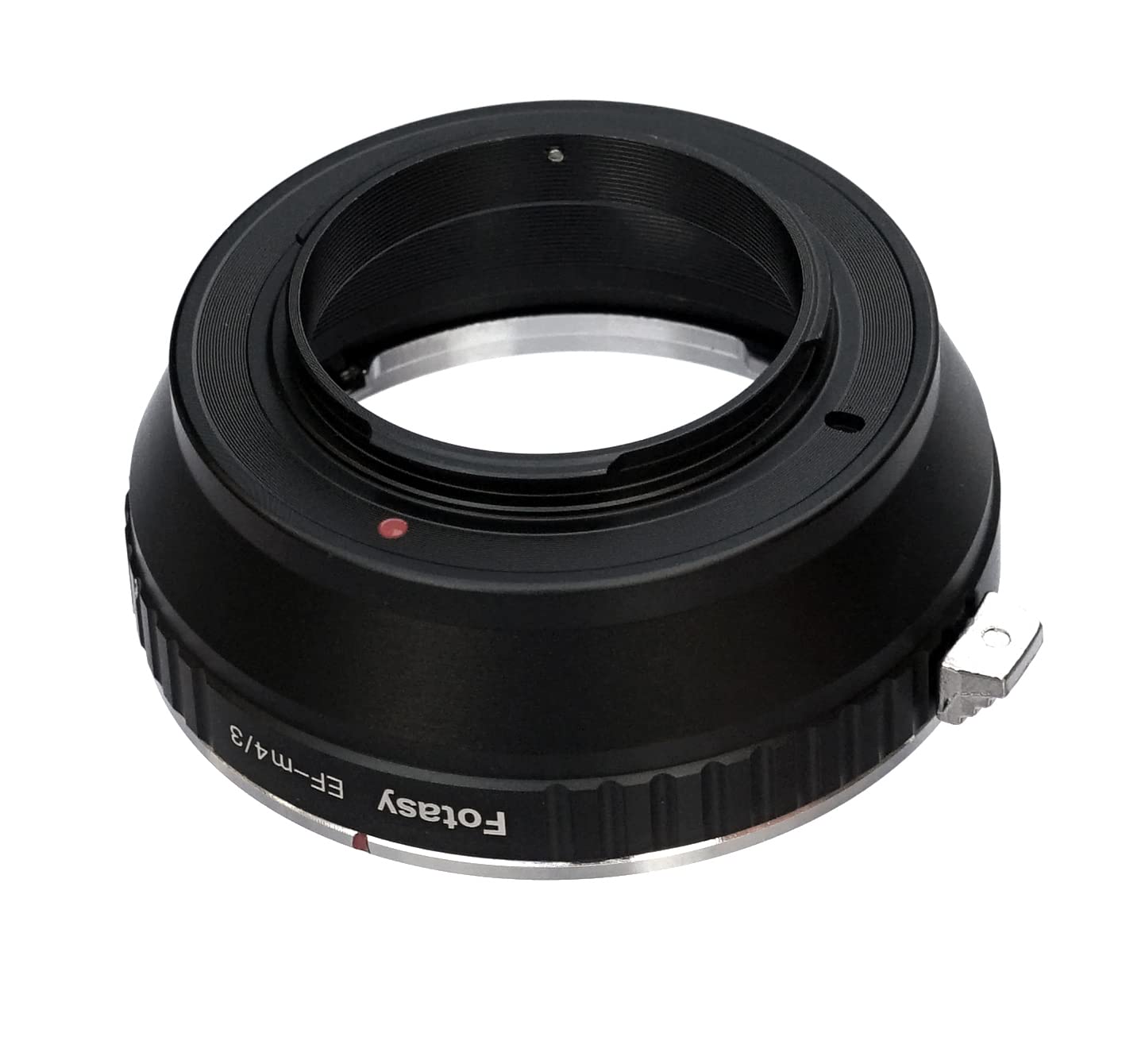 Fotasy Manual Ef Ef-S Mount Lens To M43 Adapter, Ef Mount To Mft, Compatible With Canon Ef Efs Lense Panasonic G9 Gh5 Ii Gx9 G90