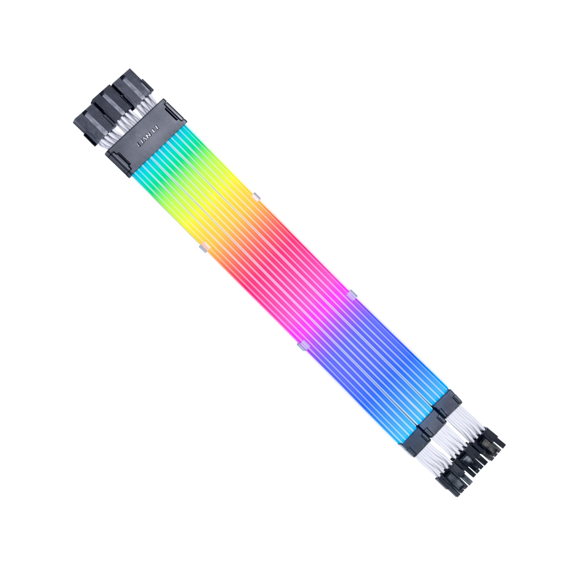 Lian Li Strimer Wireless 3x8-Pin (PW12-1W) - Addressable RGB Power Cable - 2.4 GHz Wireless Control with 410mm; 16.14 Inch Lengt