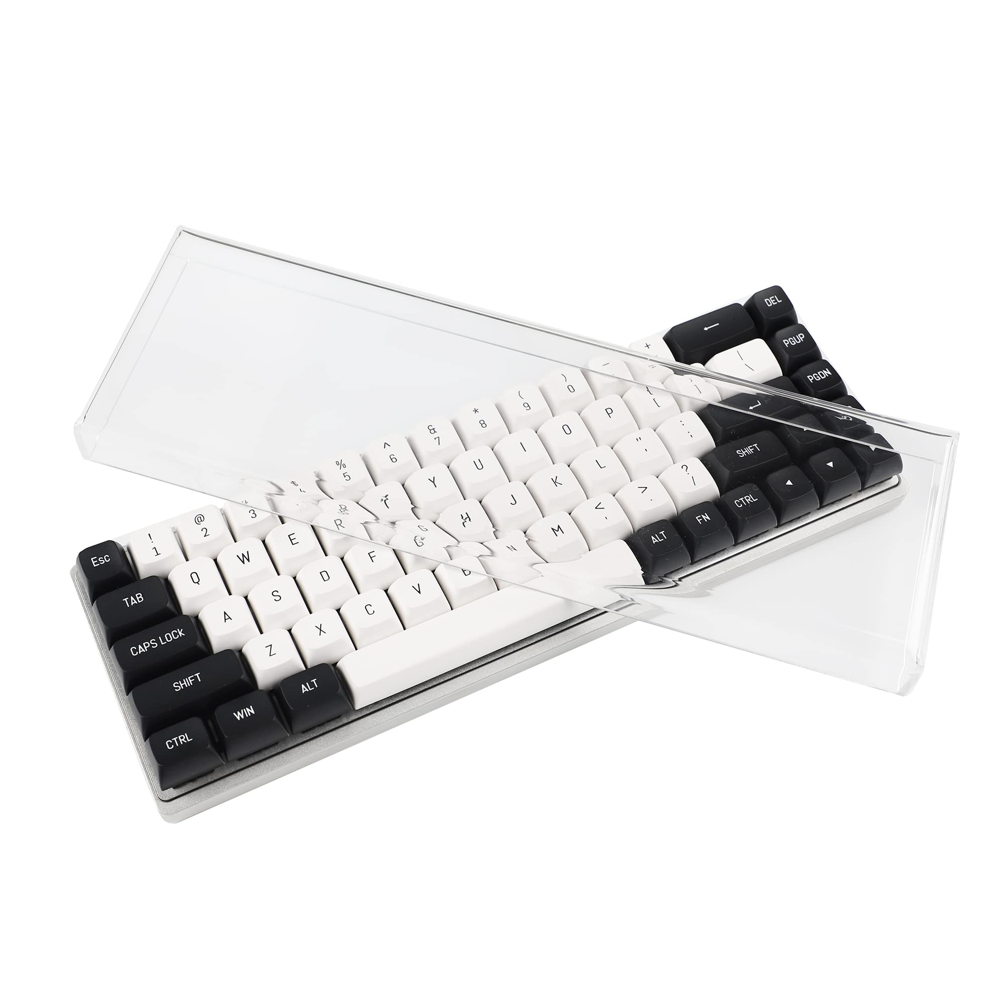 Ymdk Mechanical Keyboard Dust Cover Keycap Lid Acrylic For 60% Mechanical Keyboard 68