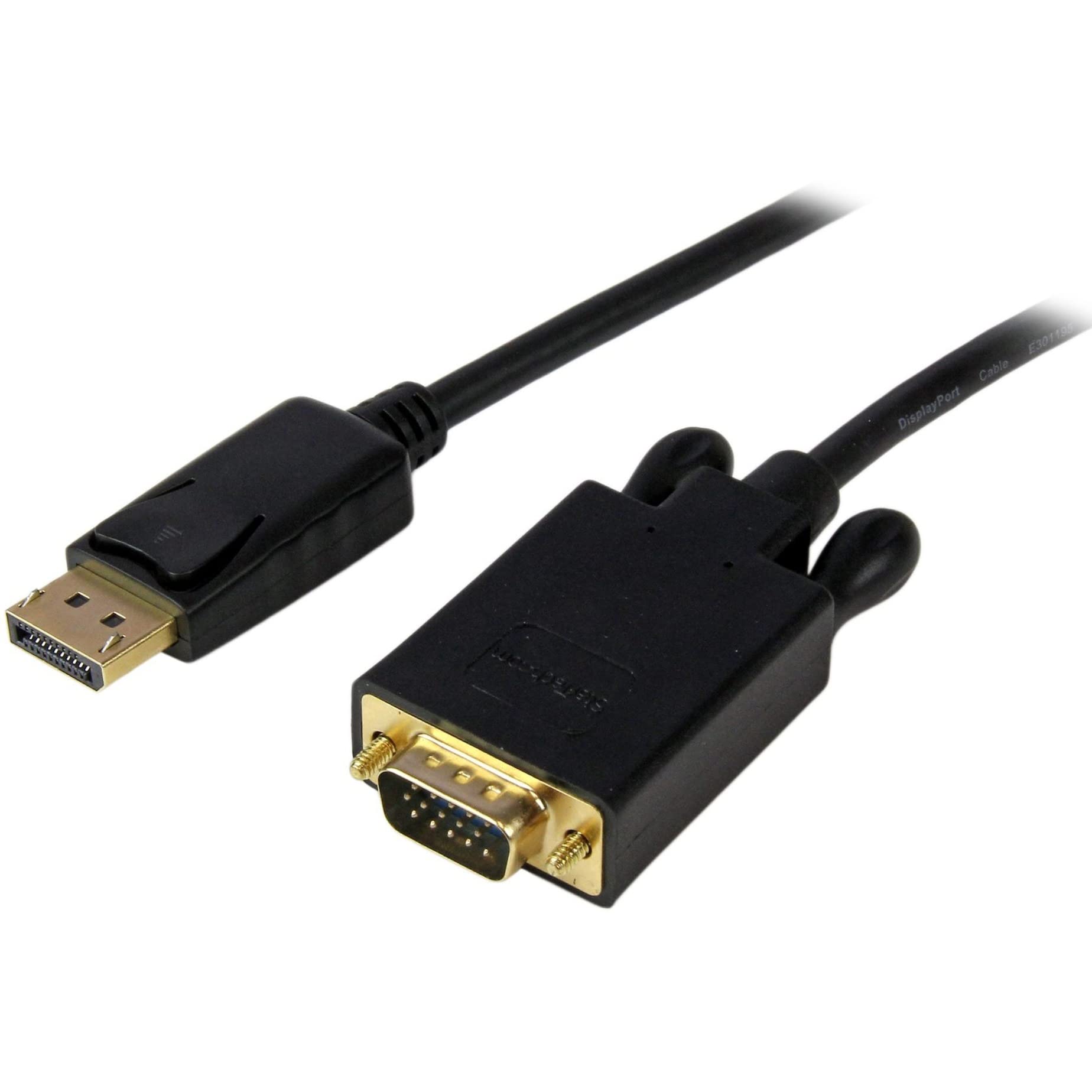 Startech.Com 6Ft (1.8M) Displayport To Vga Cable   Active Displayport To Vga Adapter Cable   1080P Video   Dp To Vga Monitor Cab