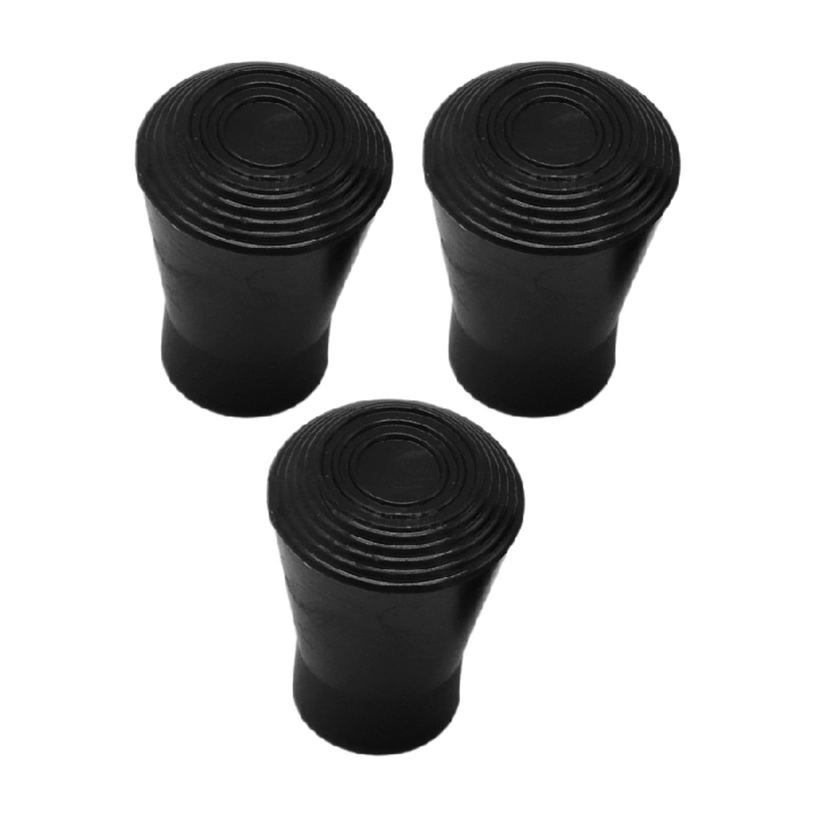 Styleheaven 3Pcs Drum Feet Slipcover Accessories Replace Cymbal Stands Protection Sleeve 2.9X4Cm