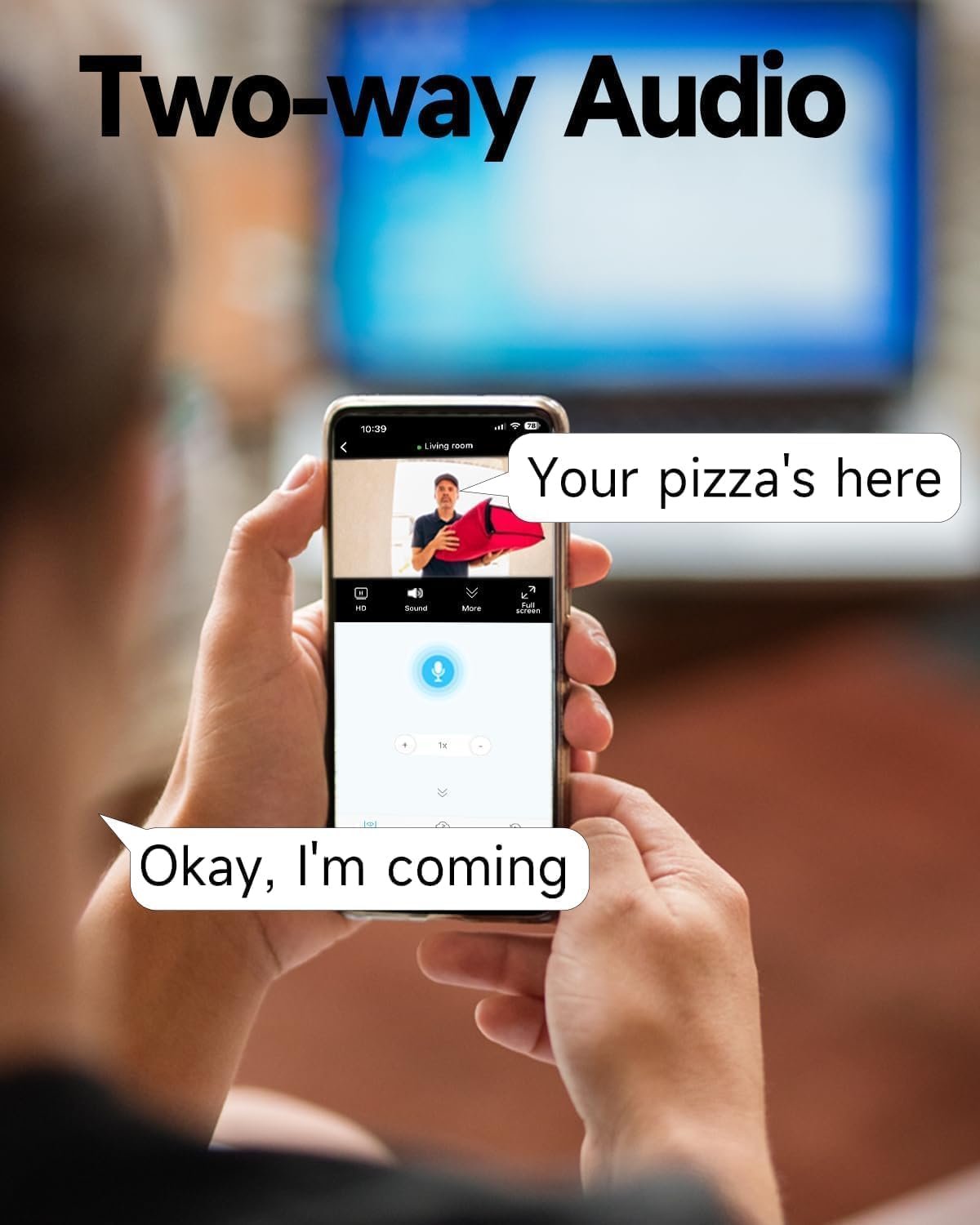 Richcho 4Pack Wireless Battery Powered Security Camera Outdoor, 2K Hd Resolution, Color Night Vision, 110 Viewing Angle, Ai Moti