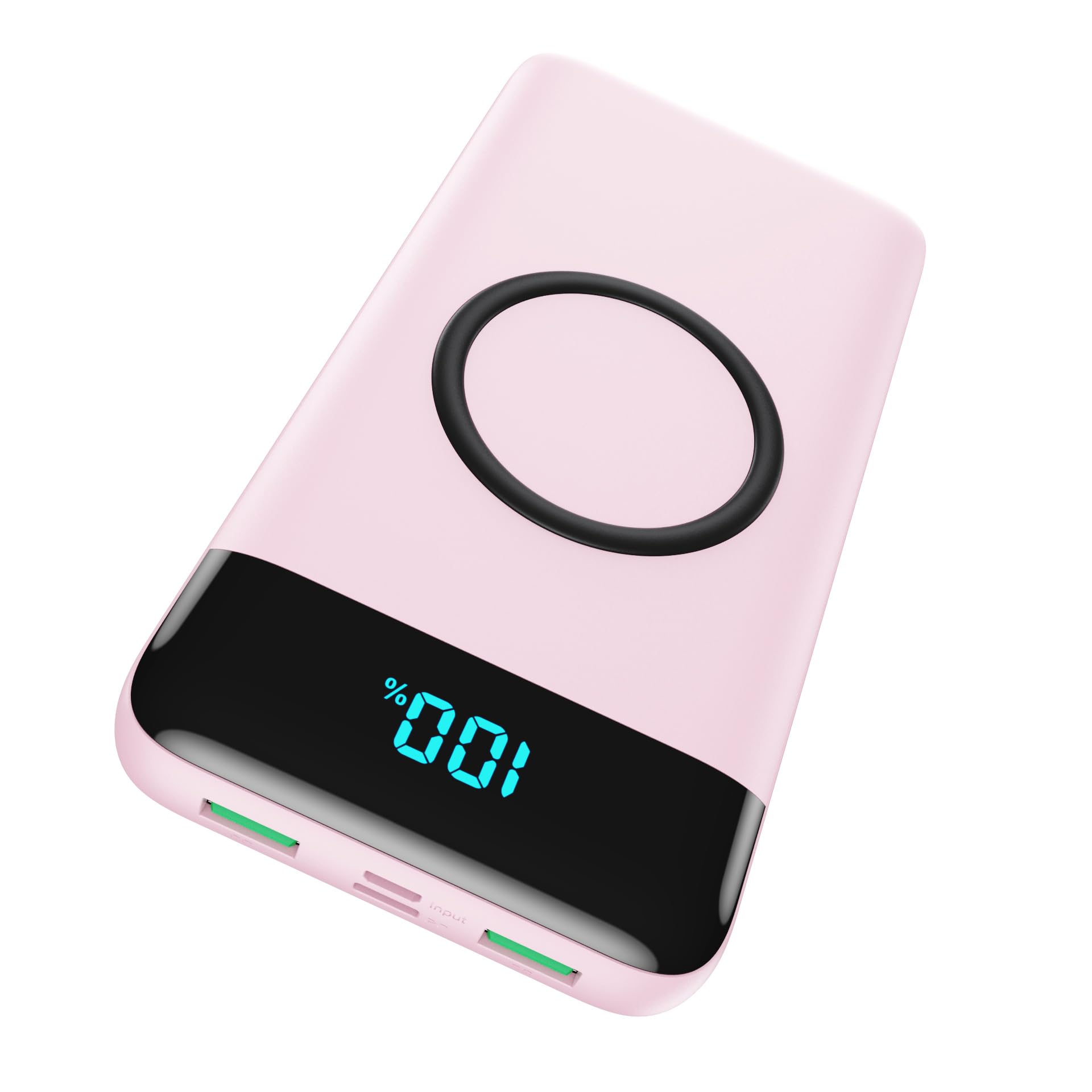Wireless Portable Charger 30,800Mah 15W Wireless Charging 25W Pd Qc4.0 Fast Charging Smart Led Display Usbc Power Bank,4 Output
