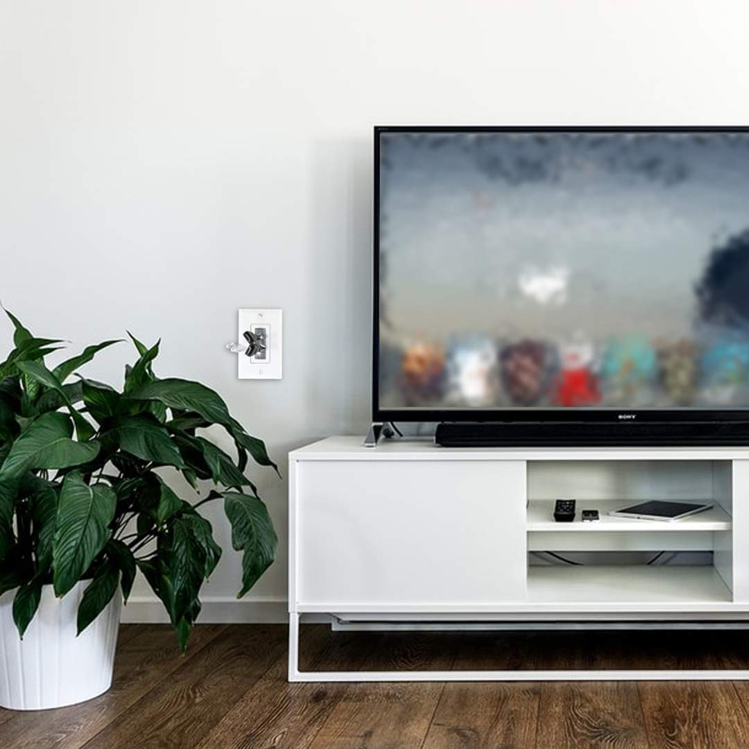 On Q Wp1014Wh Wp1014 Cable Access Strap, 1 Pack, White