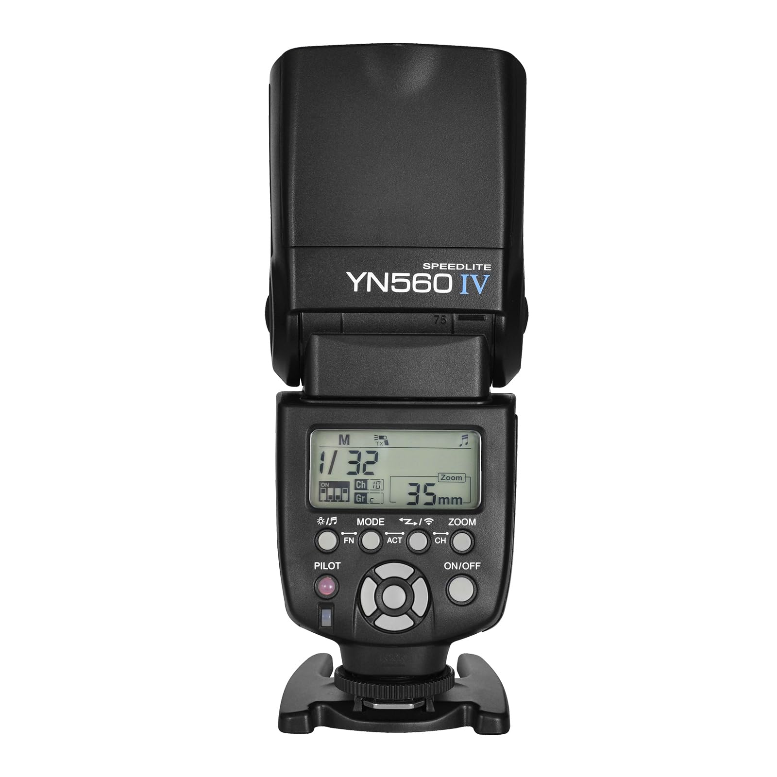 Yongnuo Yn560 Iv Wireless Flash Speedlite, Master + Slave Flash + Built-In Trigger System, For Canon Nikon Pentax Olympus Fujifi