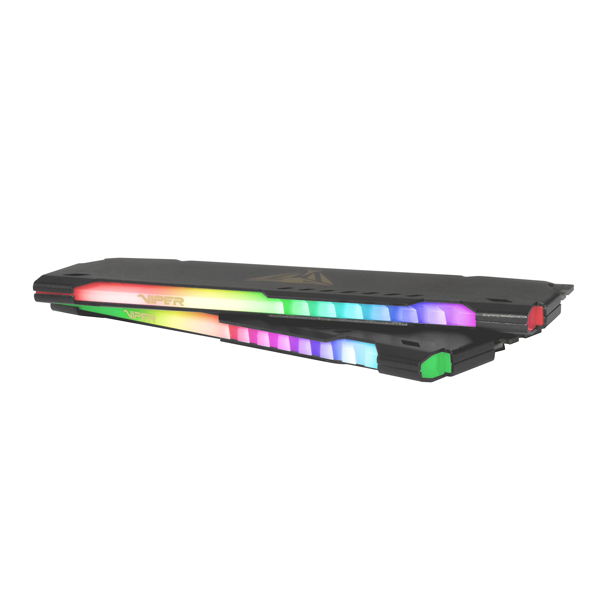 Patriot Viper Steel Rgb Ddr4 Ram 16Gb (2X8Gb) 3200Mhz Cl16 Udimm Desktop Gaming Memory Kit   Pvsr416G320C6K