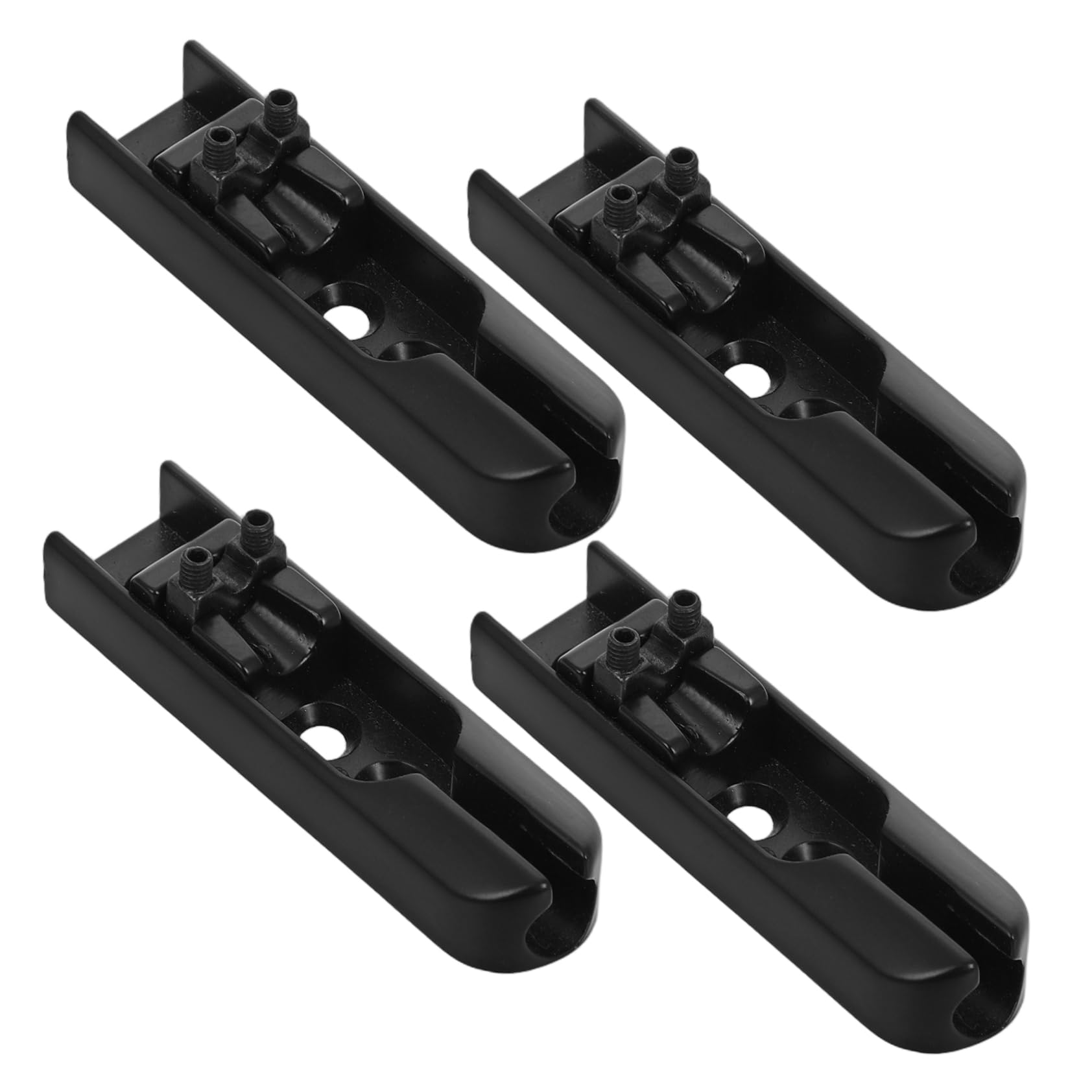 Corhad 4Pcs Bass Guitar Bridge Saddles Durable Replacement For String Electric Bass Easy String Replacement With Innovative Spli