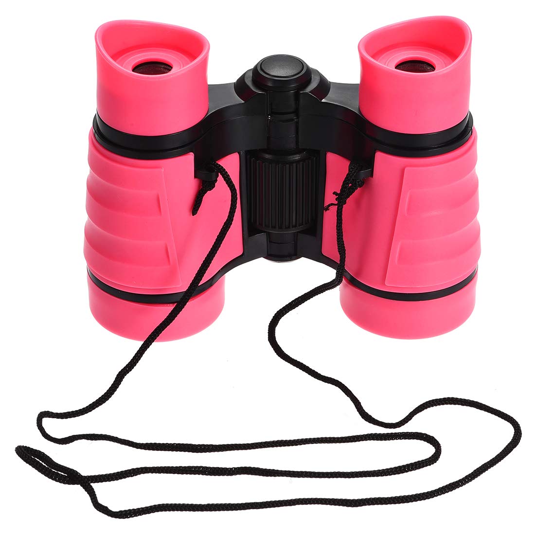 Uxcell Binoculars 4X30 Compact Foldable Binoculars Shock Proof Pink With Neck Strap For Bird Watching Hiking Camping