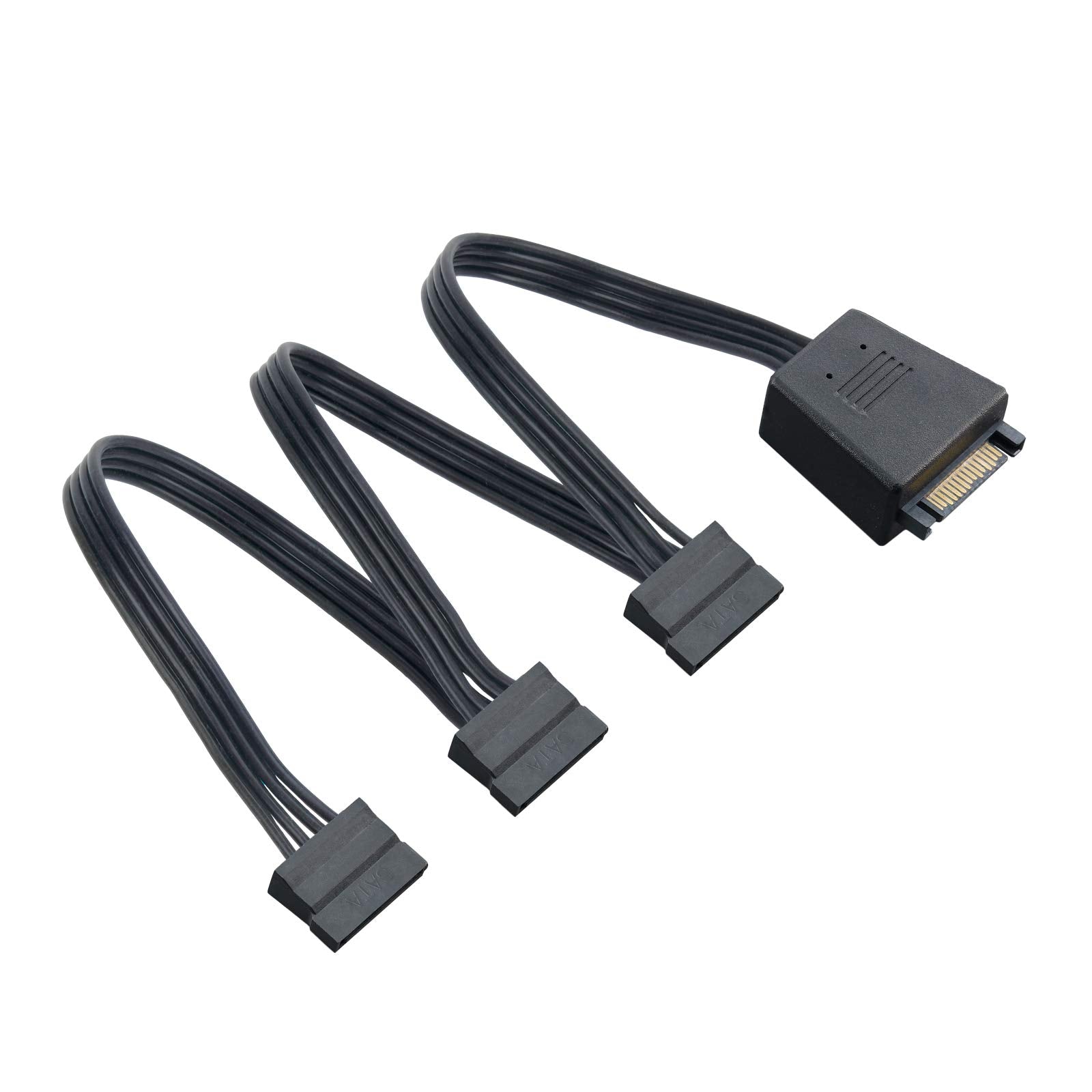 Sata Power Adapter Cable With Capacitor,180, 1To 3