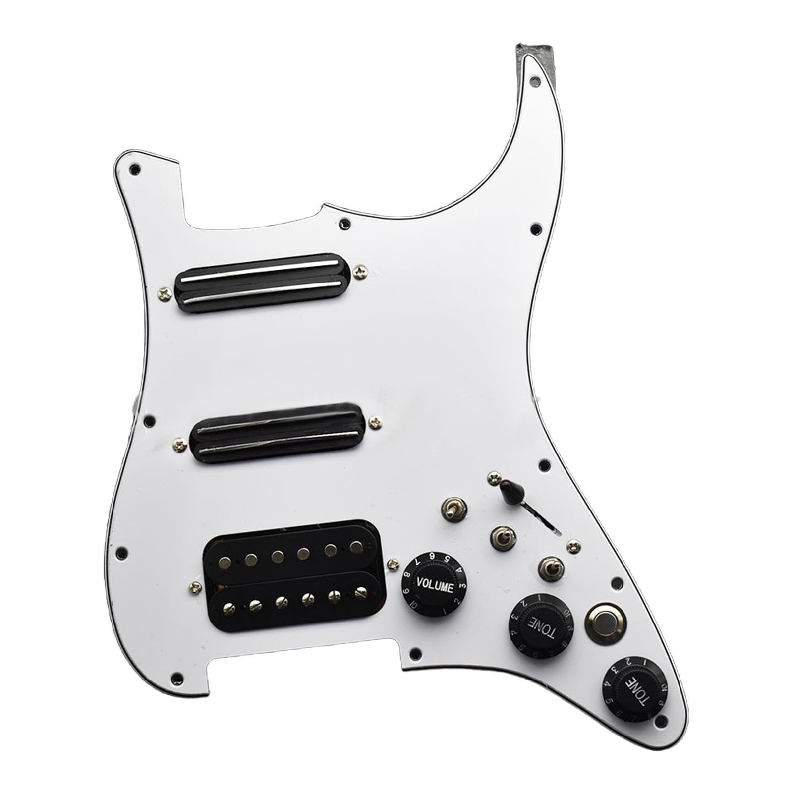 Calandis Loaded Prewired Scratchplate Practical For Acoustic Electric Guitars Fitment With Switch | Pickguards | Guitar Parts |
