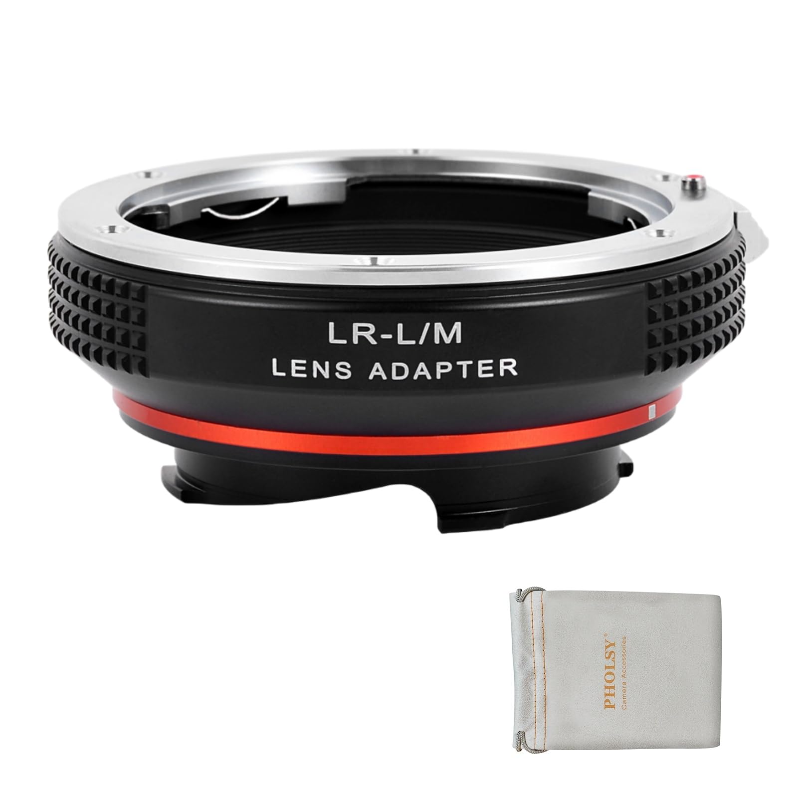 Pholsy Lens Mount Adapter With 6 Bit Coding Compatible With Leica R Lens To Leica M Mount Camera Body Compatible With Leica R To