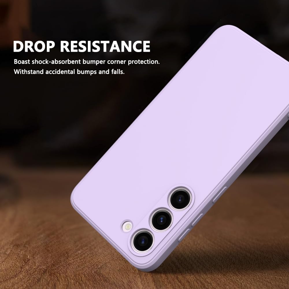 Wogroo For Samsung Galaxy S23 Plus Case Purple, Scratch Resistant With Soft Touch, Slim Thin Phone Cover For Samsung Galaxy S23