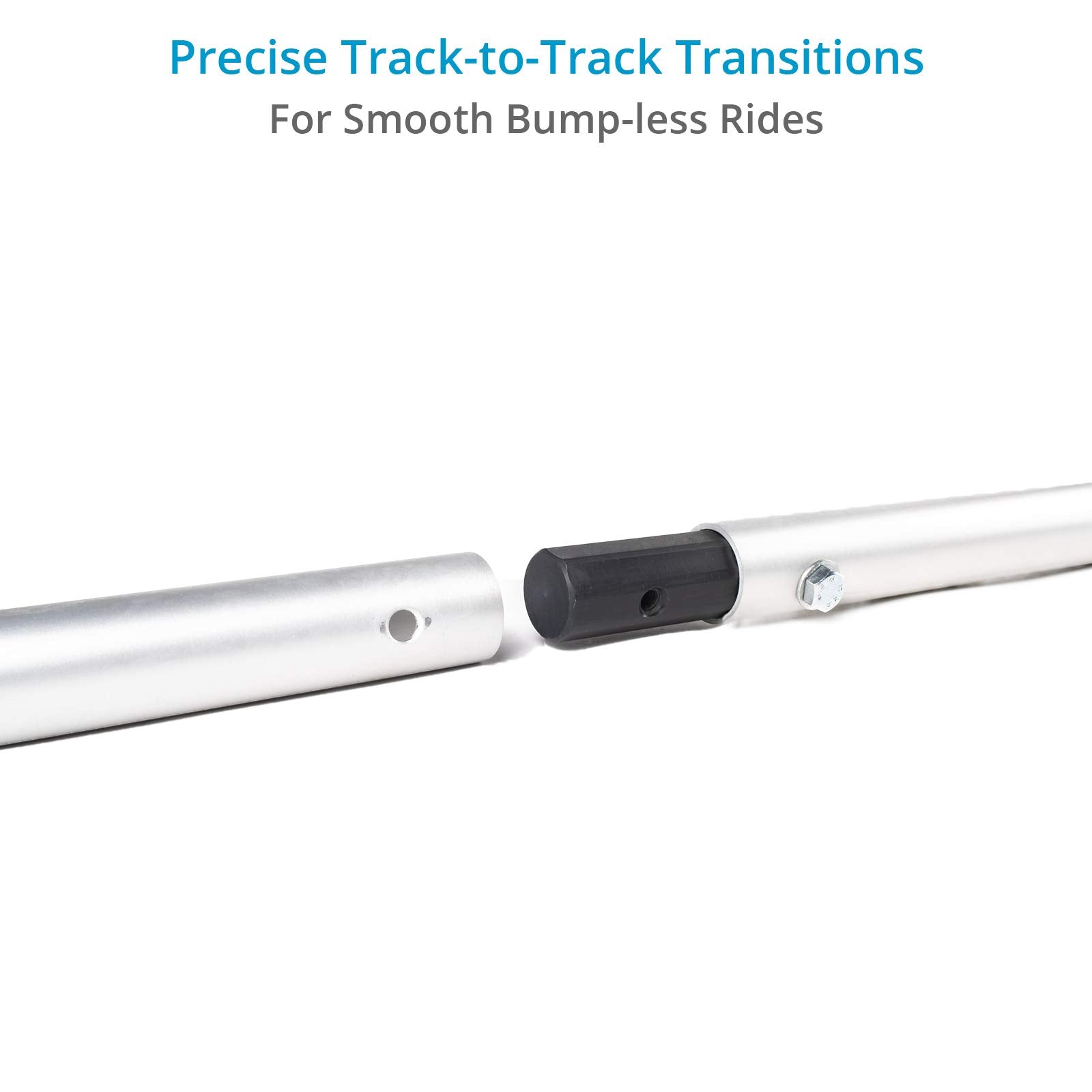 Proaim 12Ft Straight Aluminum Camera Dolly Track. Diameter-32Mm. Center Distance -28   . Payload Up To 400Kg / 882Lb. (P-Trk-12)
