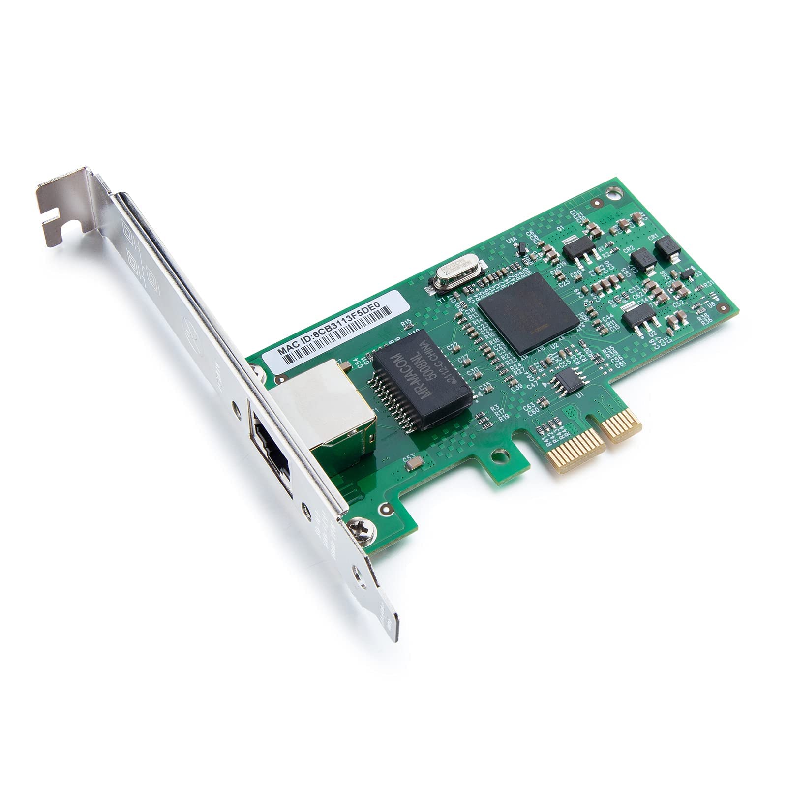 Gigabit Pcie Nic With Intel 82573 Chip, 1Gb Network Card Compare To Intel 82573 Nic, Single Rj45 Port, Pci Express X1, Ethernet