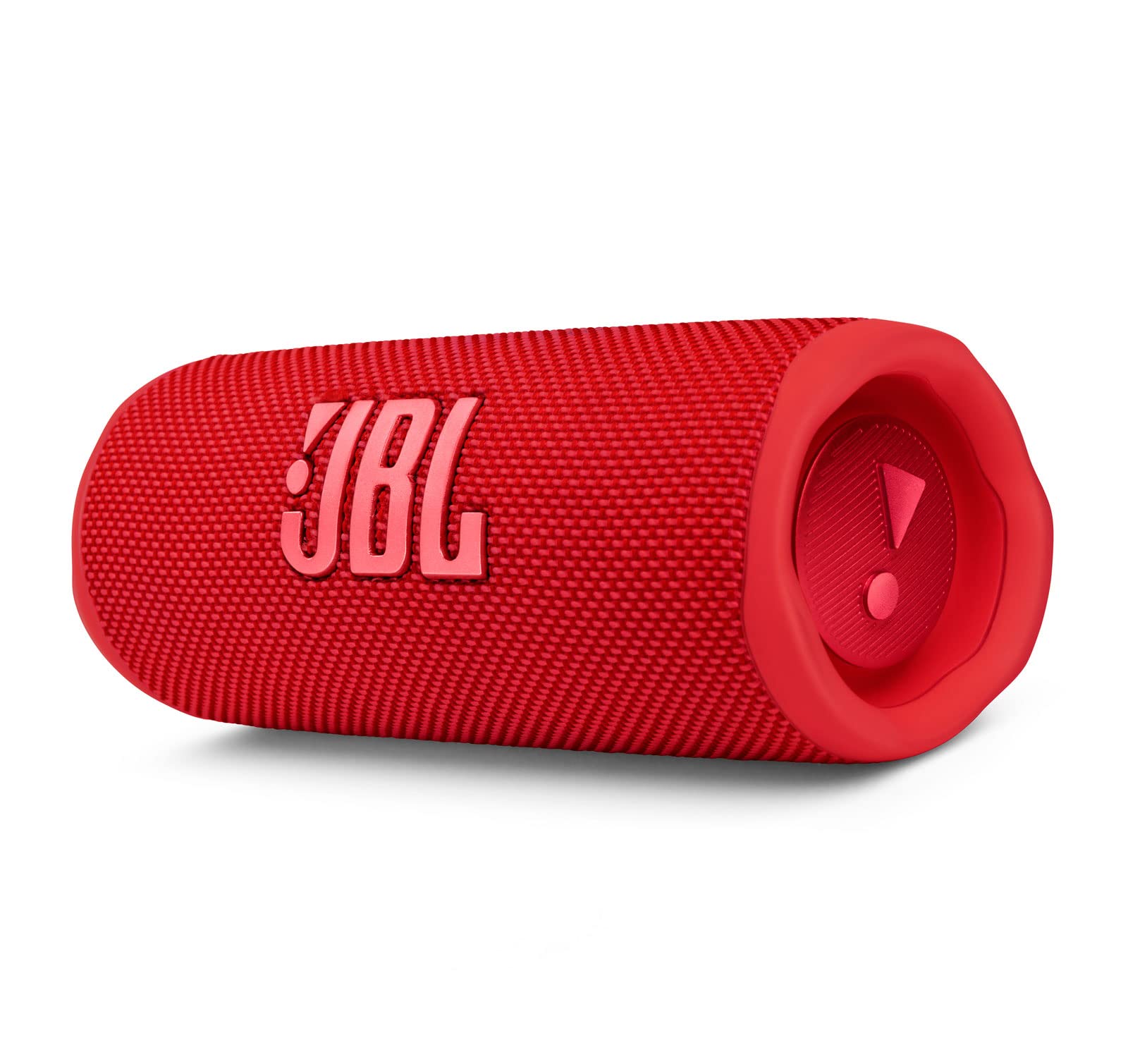 Jbl Flip 6 Waterproof Portable Wireless Bluetooth Speaker Bundle With Divvi! Premium Hardshell Case - Red