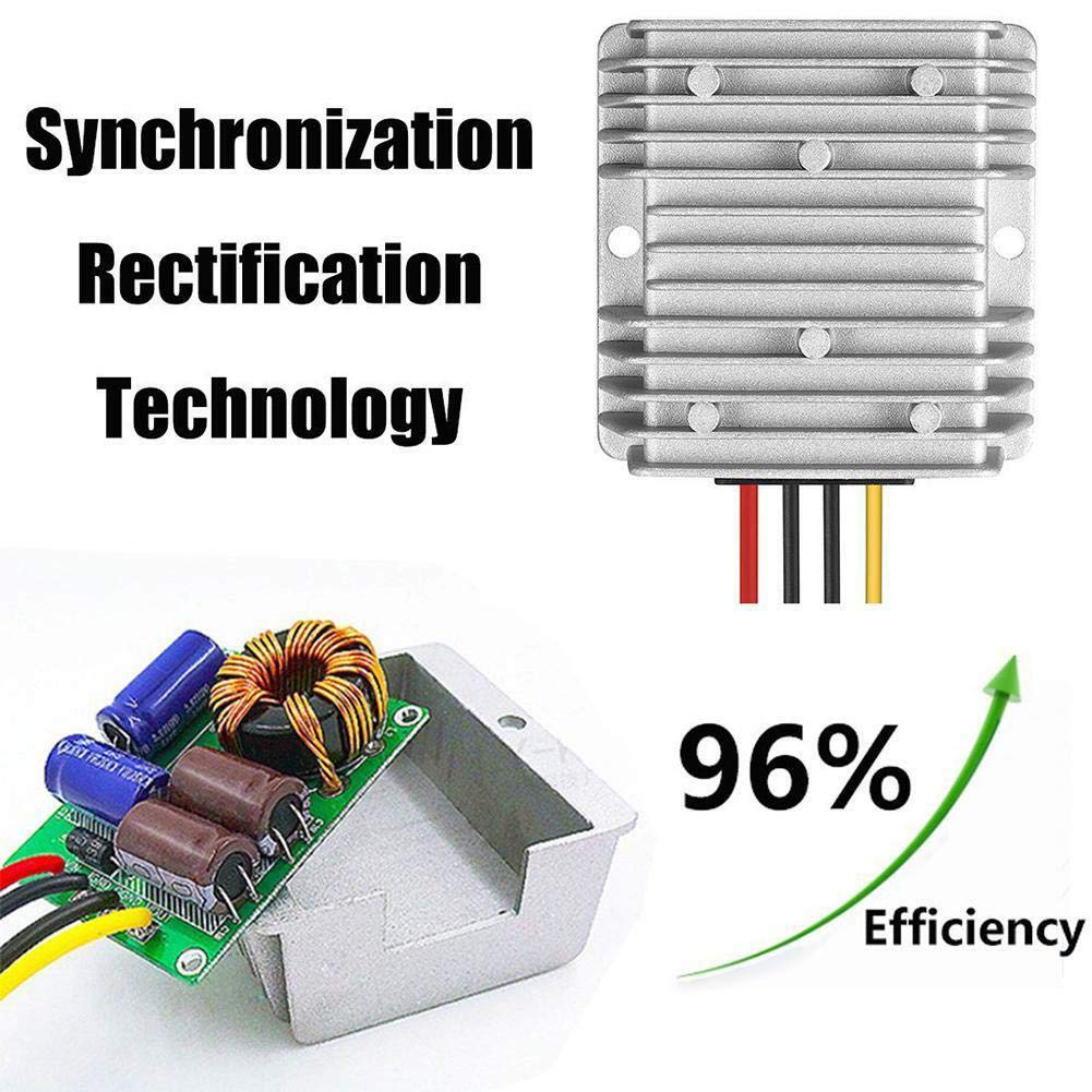 Dc Voltage Reducer Converter Dc 8V 40V To 13.8V 10A 138W Automatic Step Down Up Voltage Regulator Power Converter Waterproof Mod