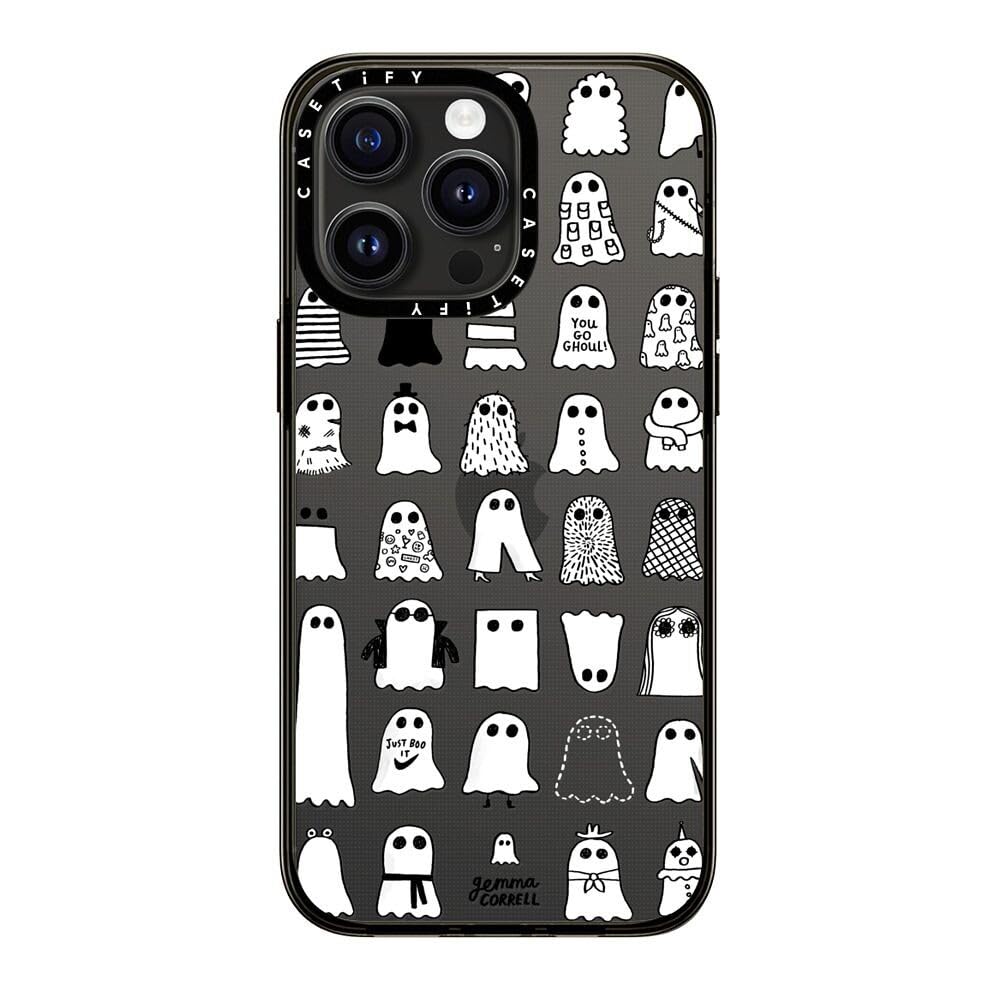 Casetify Compact Iphone 15 Pro Max Case [2X Military Grade Drop Tested / 4Ft Drop Protection]   Cute Prints   Ghost Fashions   C