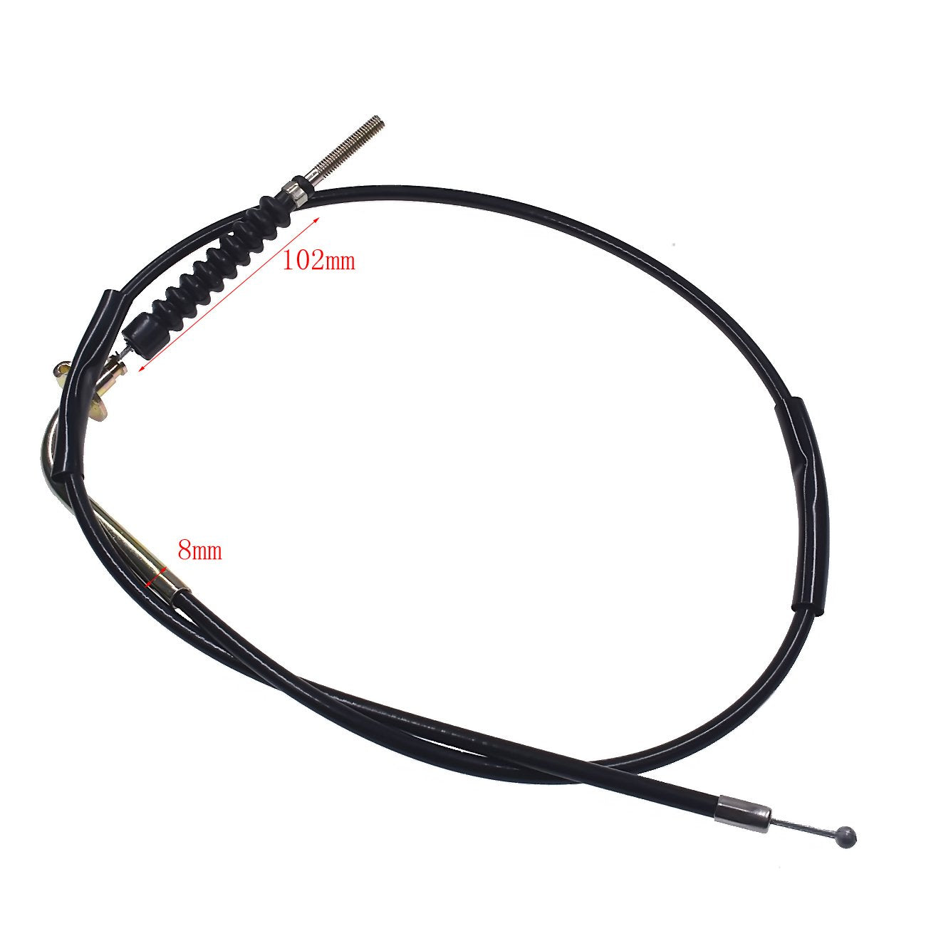 Mingdun Front Brake Cable For Suzuki Lt80 80 Quadrunner 1987 2006 2 Pcs