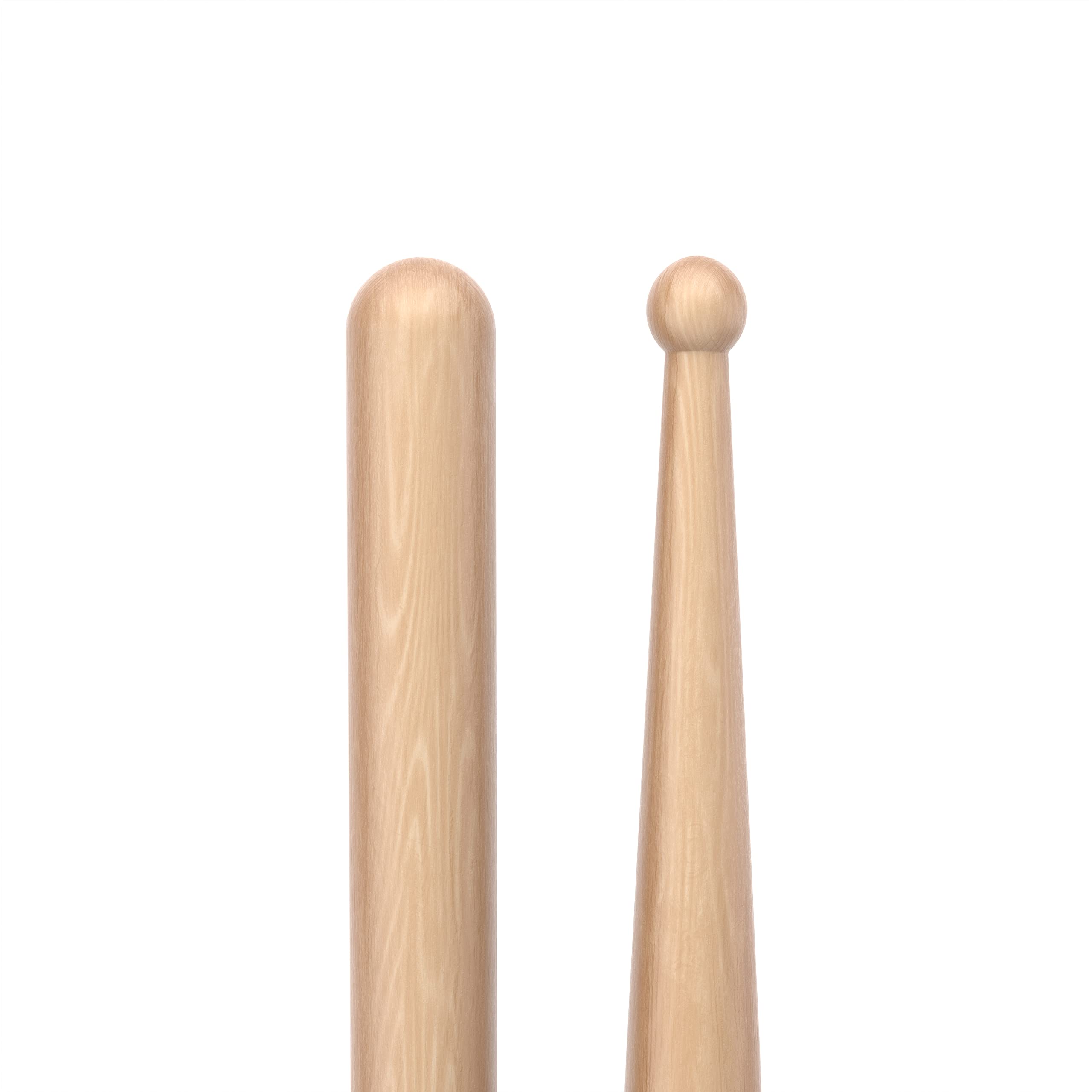 Promark Drum Sticks - Finesse 7A Drumsticks - Drum Sticks Set - Small Round Wood Tip - Long Maple Drumsticks - Consistent Weight