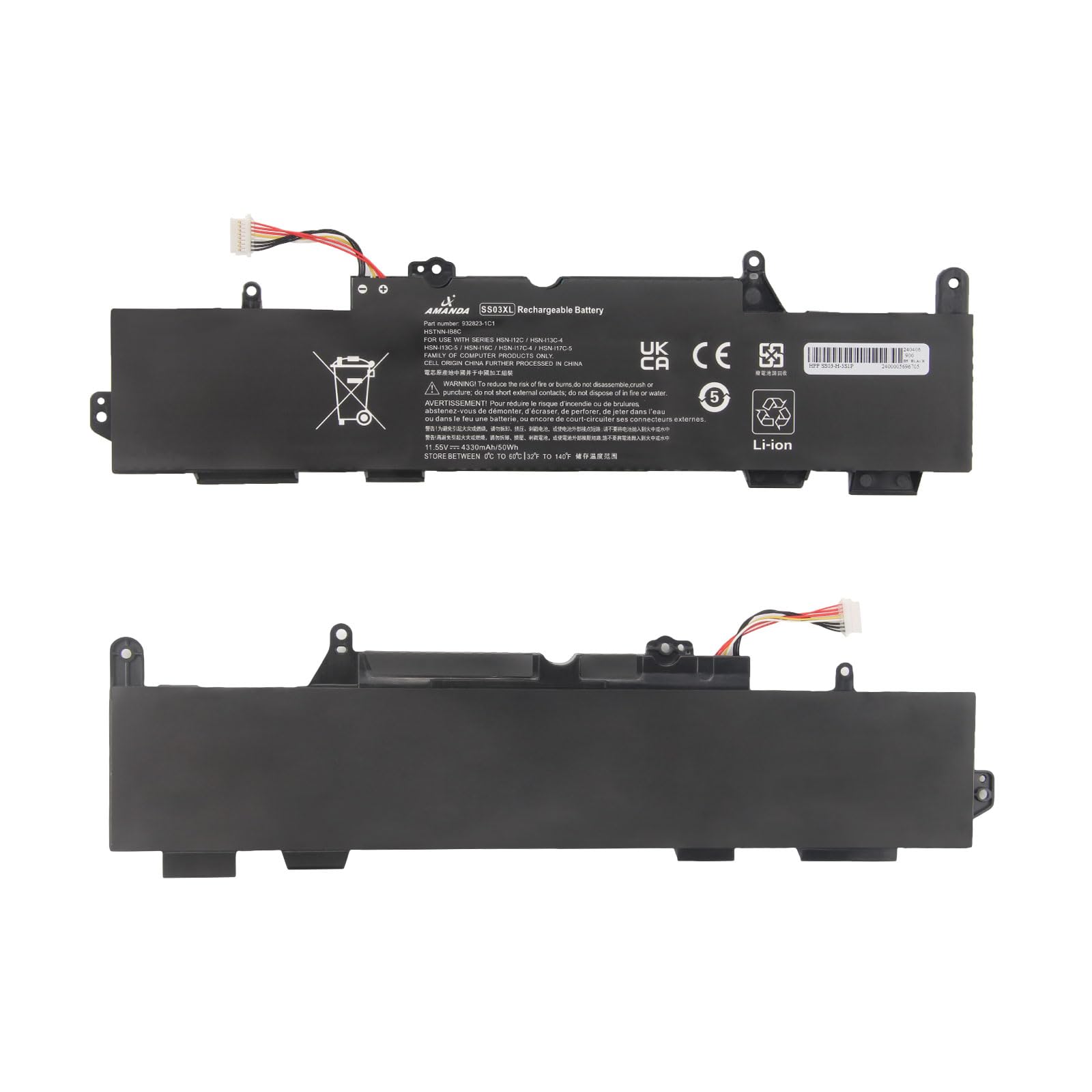 A Amanda Ss03Xl 933321 855 Battery For Hp Elitebook 840 G5 G6 Elitebook 730 735 740 745 830 836 846 G5 Elitebook 735 745 830 840