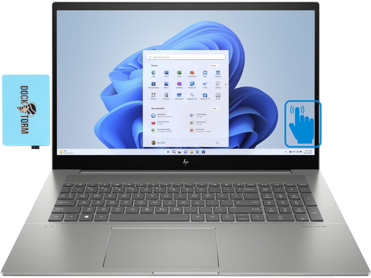 Hp Envy 17T 17.3'' Touchscreen Fhd Ips Laptop (Intel I7 13700H 14 Core 1.70Ghz, 32Gb Ram, 1Tb Pcie Ssd, Intel Iris Xe, Backlit K