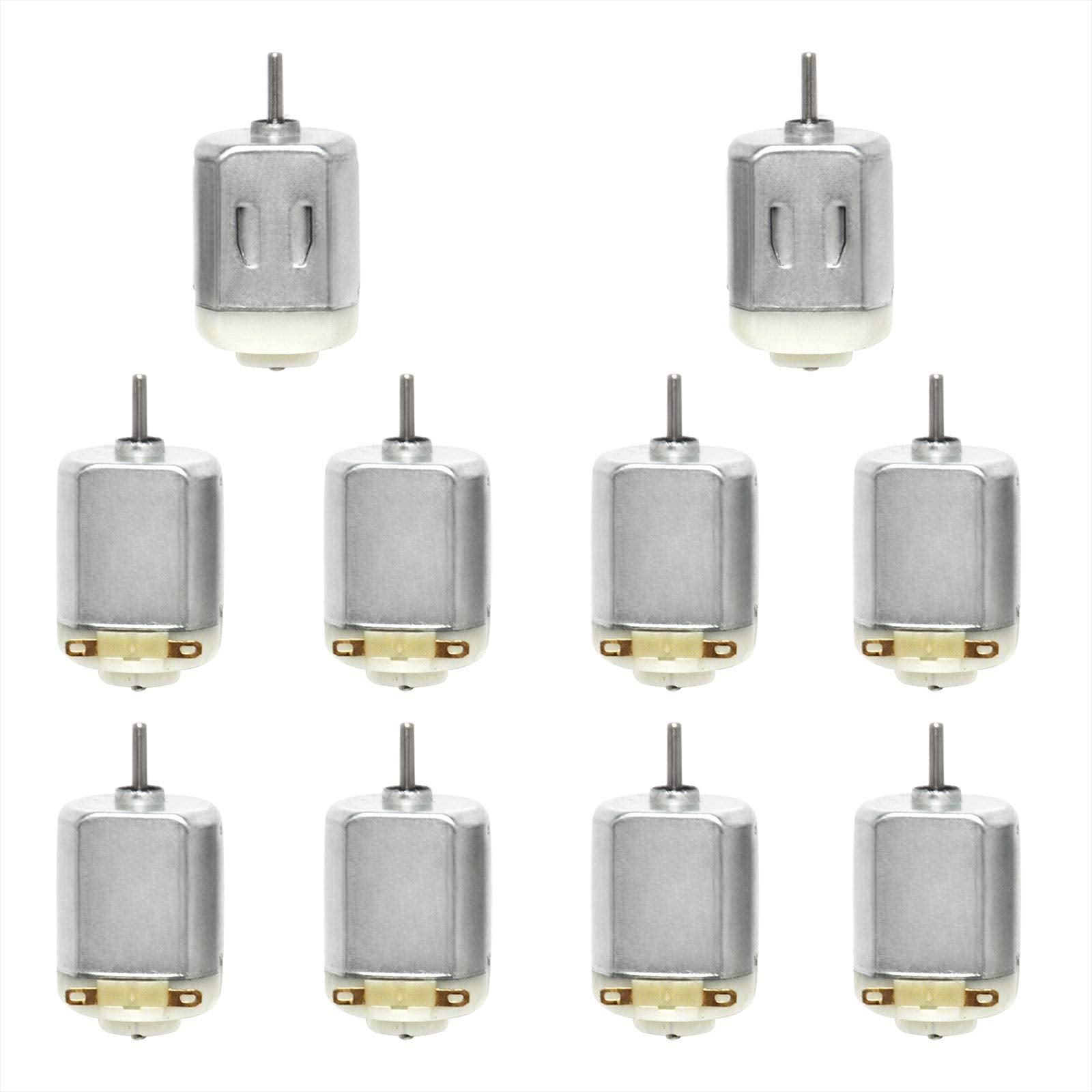 Gikfun Dc 3V   6V 130 Motor 15000 Rpm For Arduino Diy (Pack Of 10Pcs) Ek1291X10