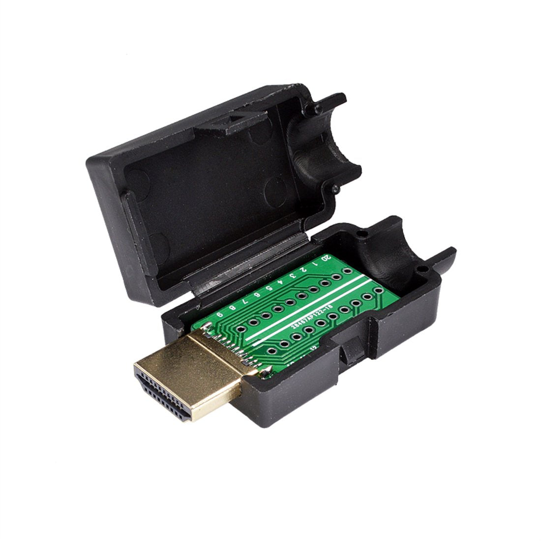 Ganasome Hdmi Male Adapter Connector With Wiring Terminal Breakout Board