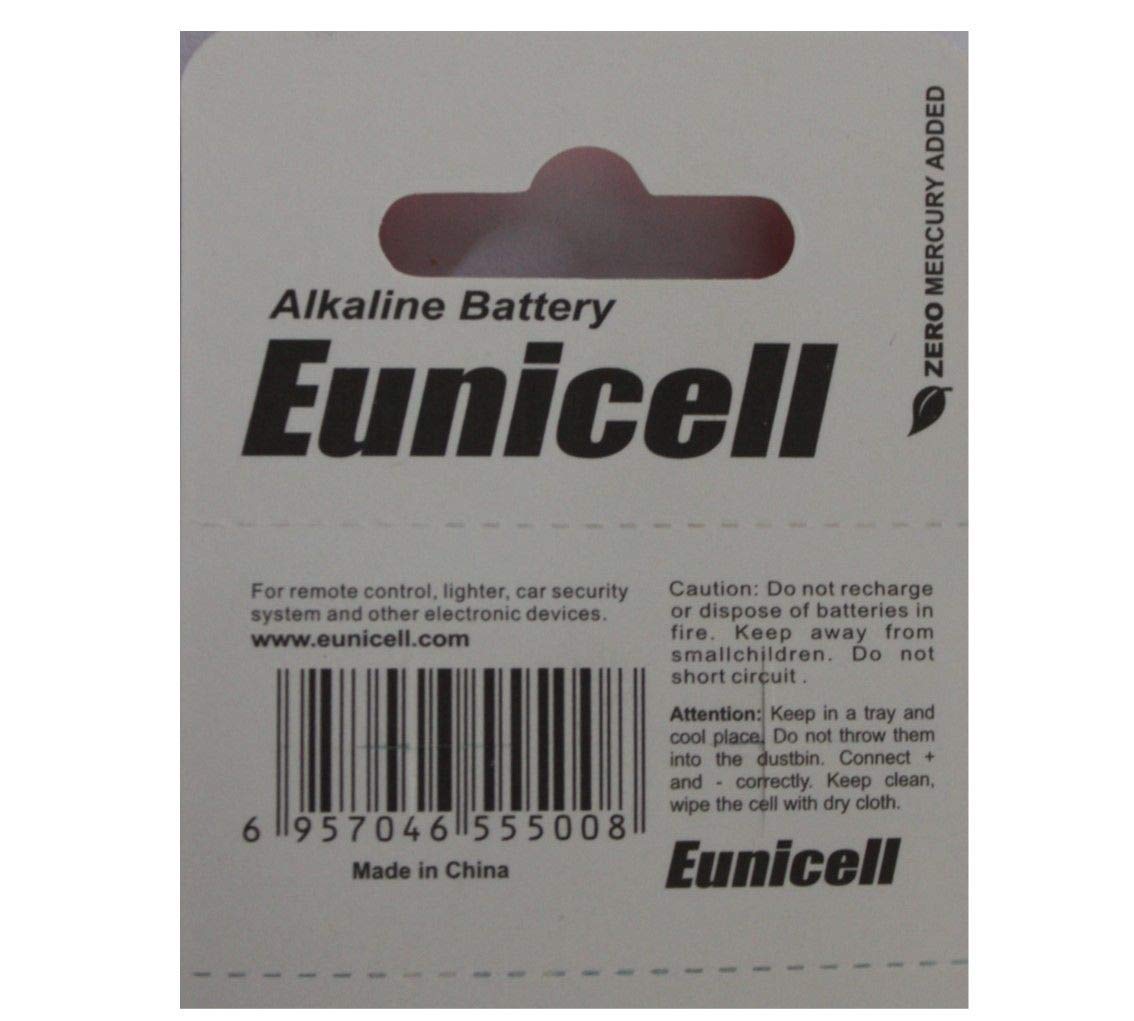Eunicell Generic 10 Batteries 1.5V Ag13/Lr44