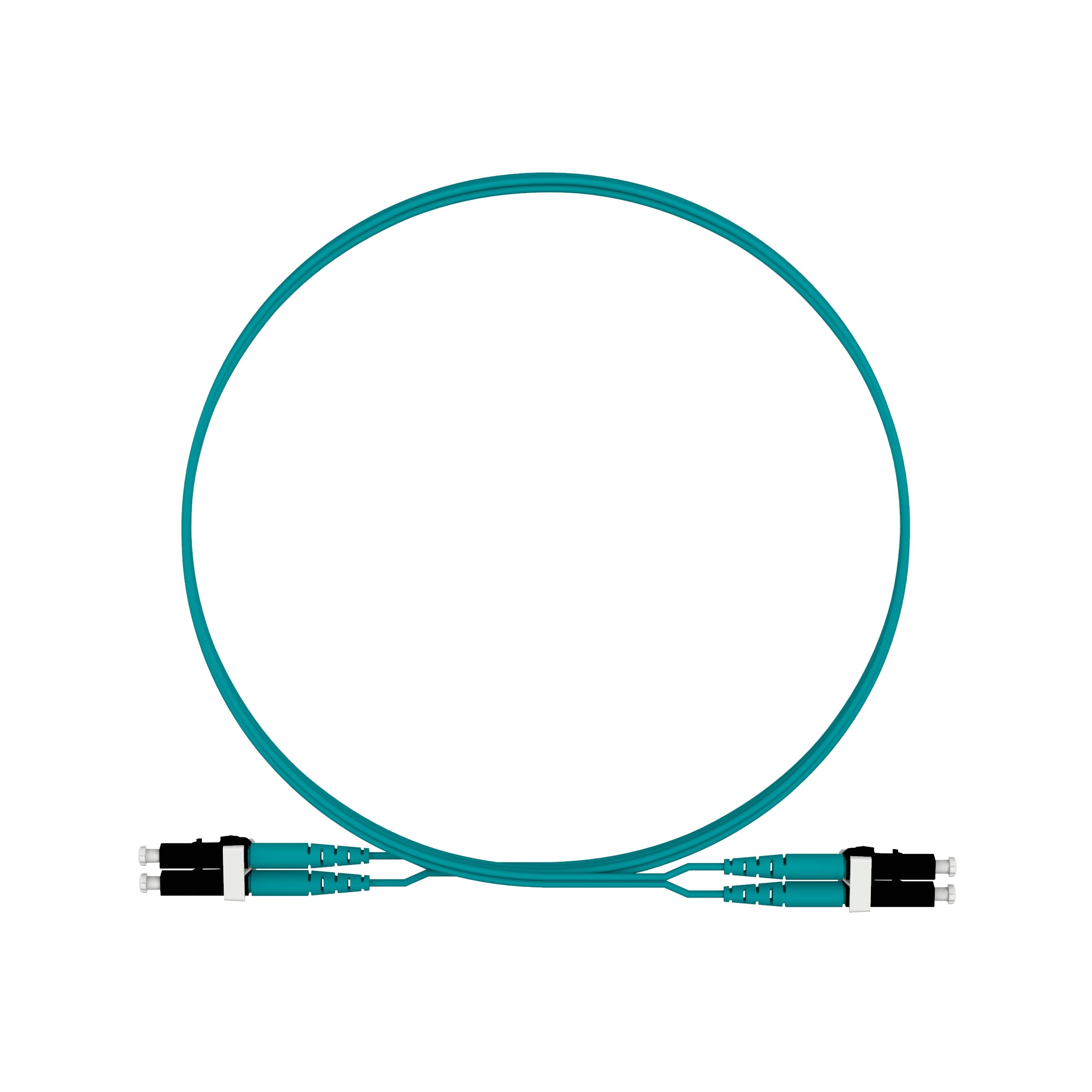 1M 2Fiber Patch Om4 10Gbe Riser Lc Duplx