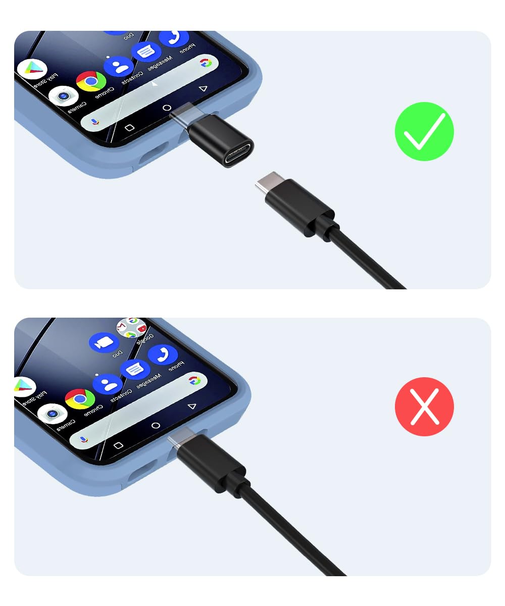 Usb Type C Extension Adapter 3 Pack,Pd 100W 3.1 Gen2 Female To Male Extender Converter,Thunderbolt 3 Connector Compatible For Iphone 16 15,Lifeproof Otterbox Case,Macbook Pro,Samsung Dex Station