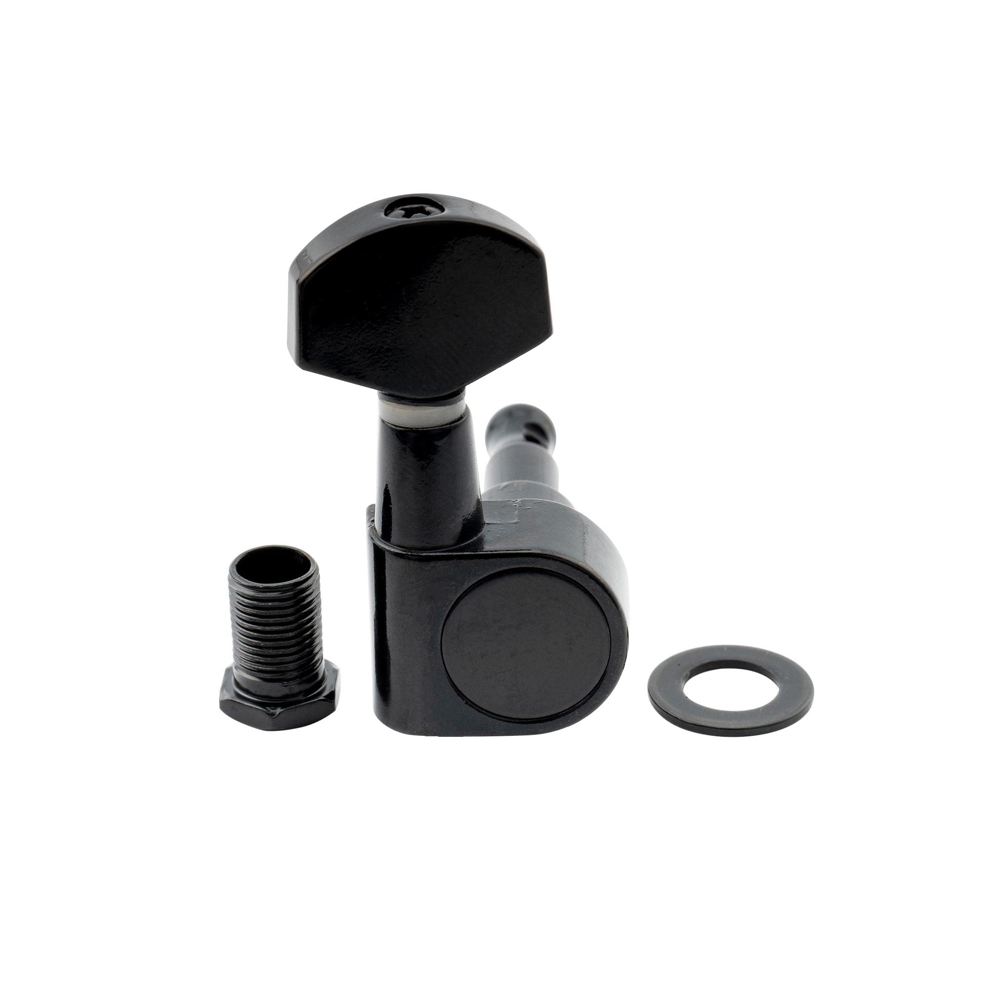 Musiclily Pro 6 Inline Sealed 2 Pins Guitar Tuners Tuning Pegs Keys Machine Heads Set For Fender Squier Strat Electric Guitar, B