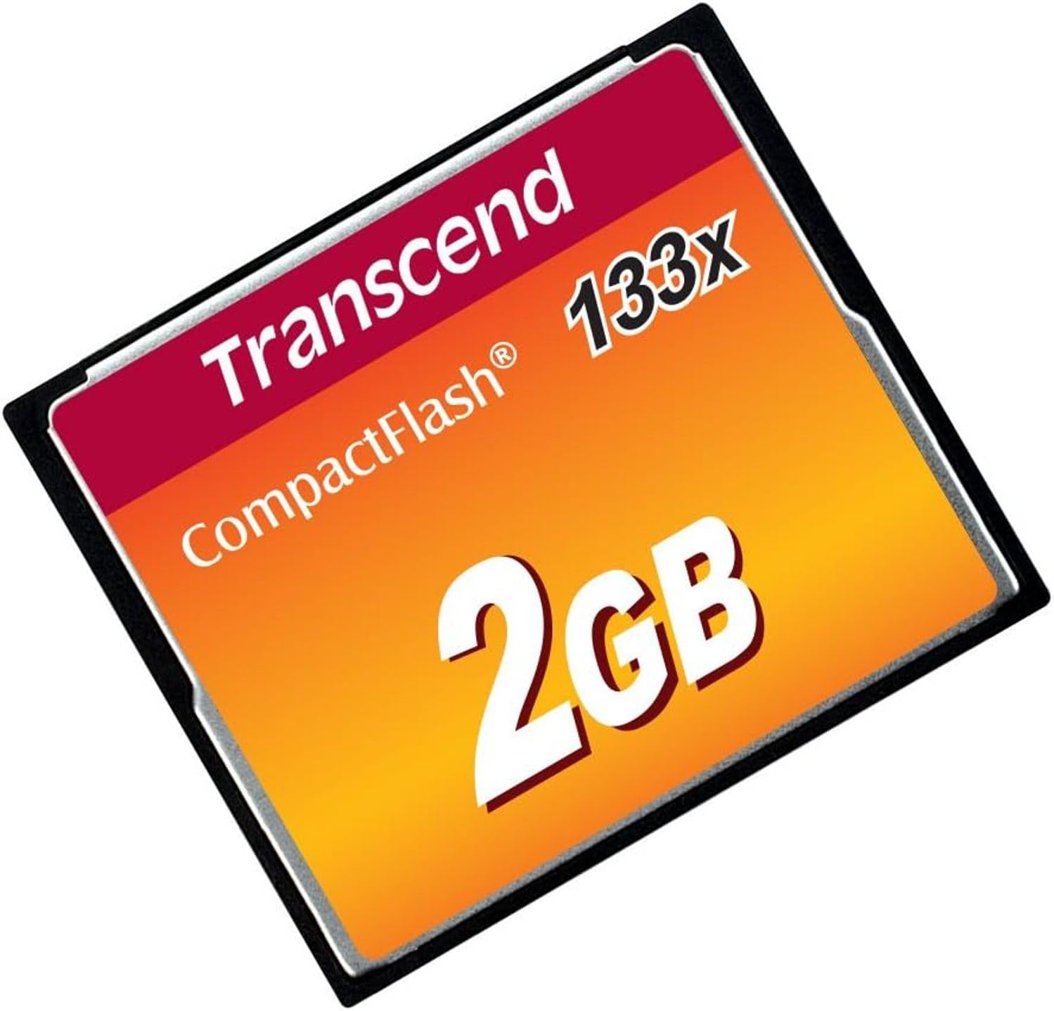 Transcend 2 Gb 133X Compactflash Memory Card Ts2Gcf133