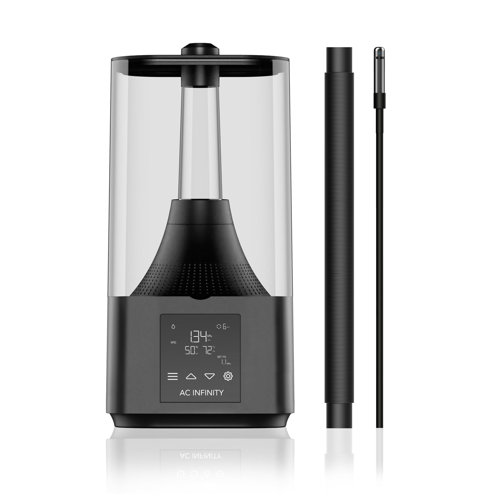 Ac Infinity Cloudforge T3, Plant Humidifier 4.5L With Vpd Humidity Controls, 10 Level Precision Vaporizer, Extendable Targeting