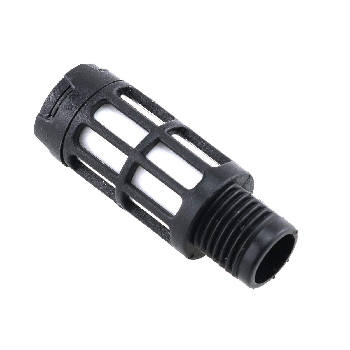 E Outstanding Noise Reducer 5Pcs 1/4Inch Npt Black Plastic Pneumatic Air Compressor Exhaust Muffler Silencer