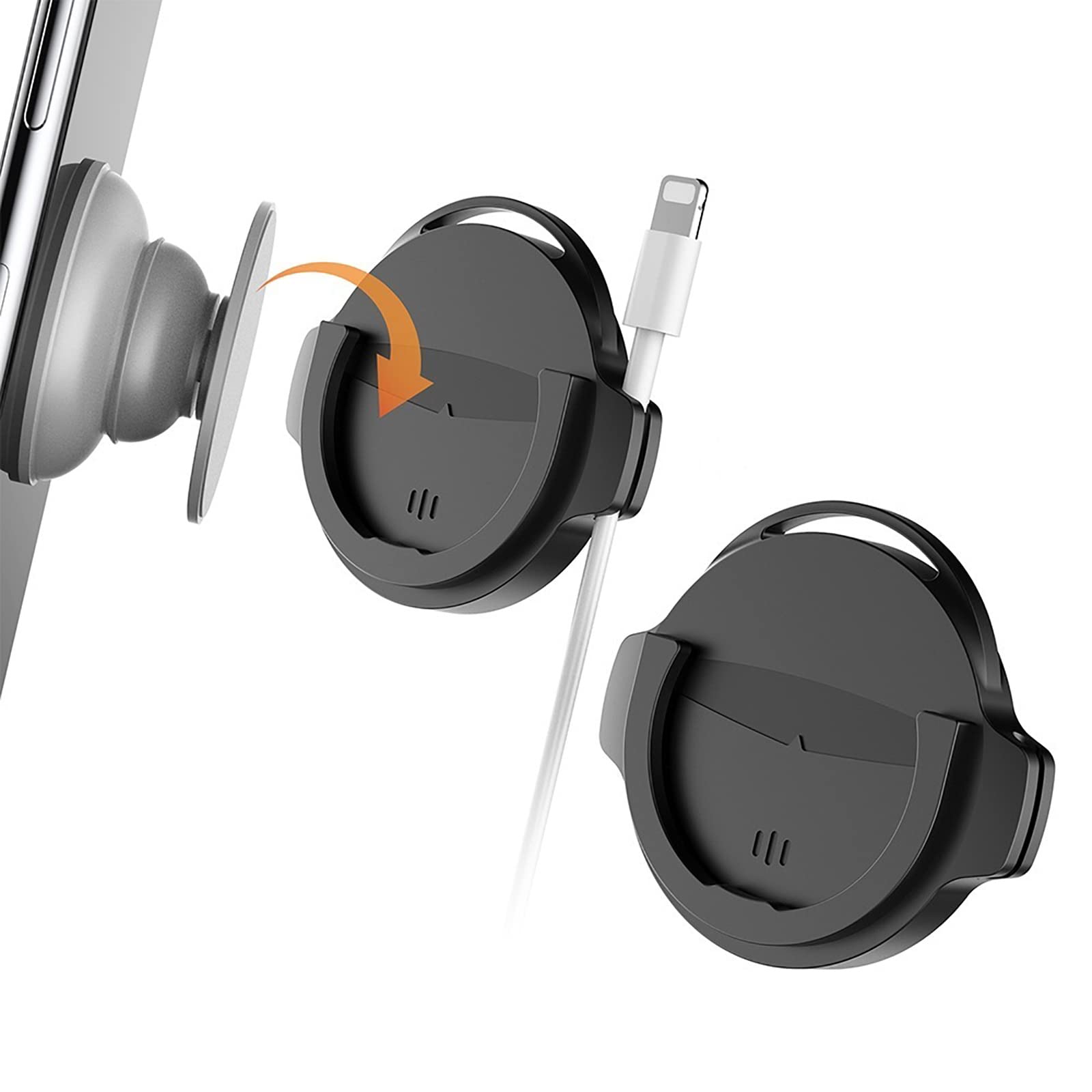 Daite Socket Car Mount Car Grips Holder For Phone Stand 360 Rotation Dashboard Sticker Holder For Socket Mount Users On Car Dash